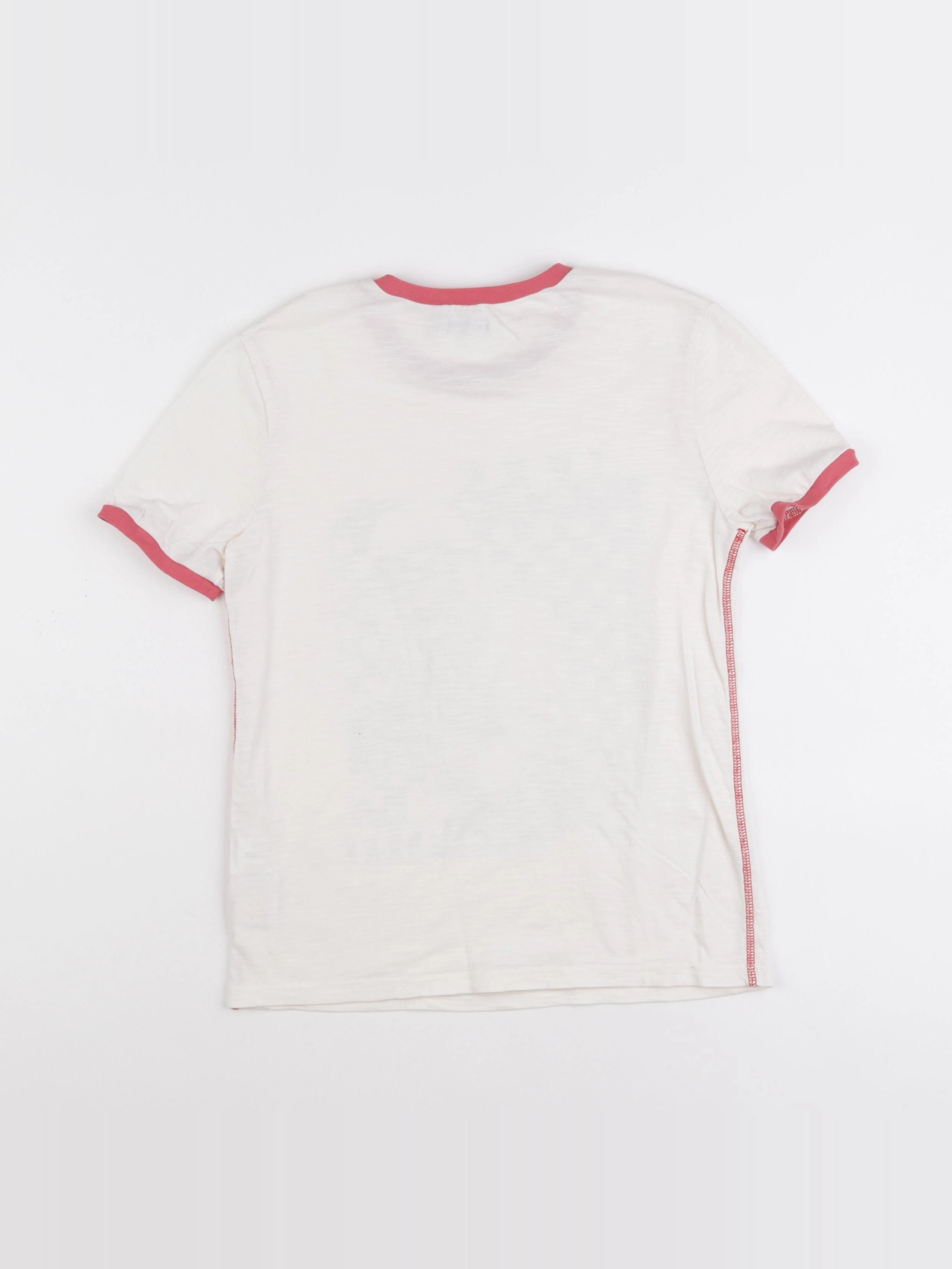 IKKS - tee-shirt beige - 10 ans