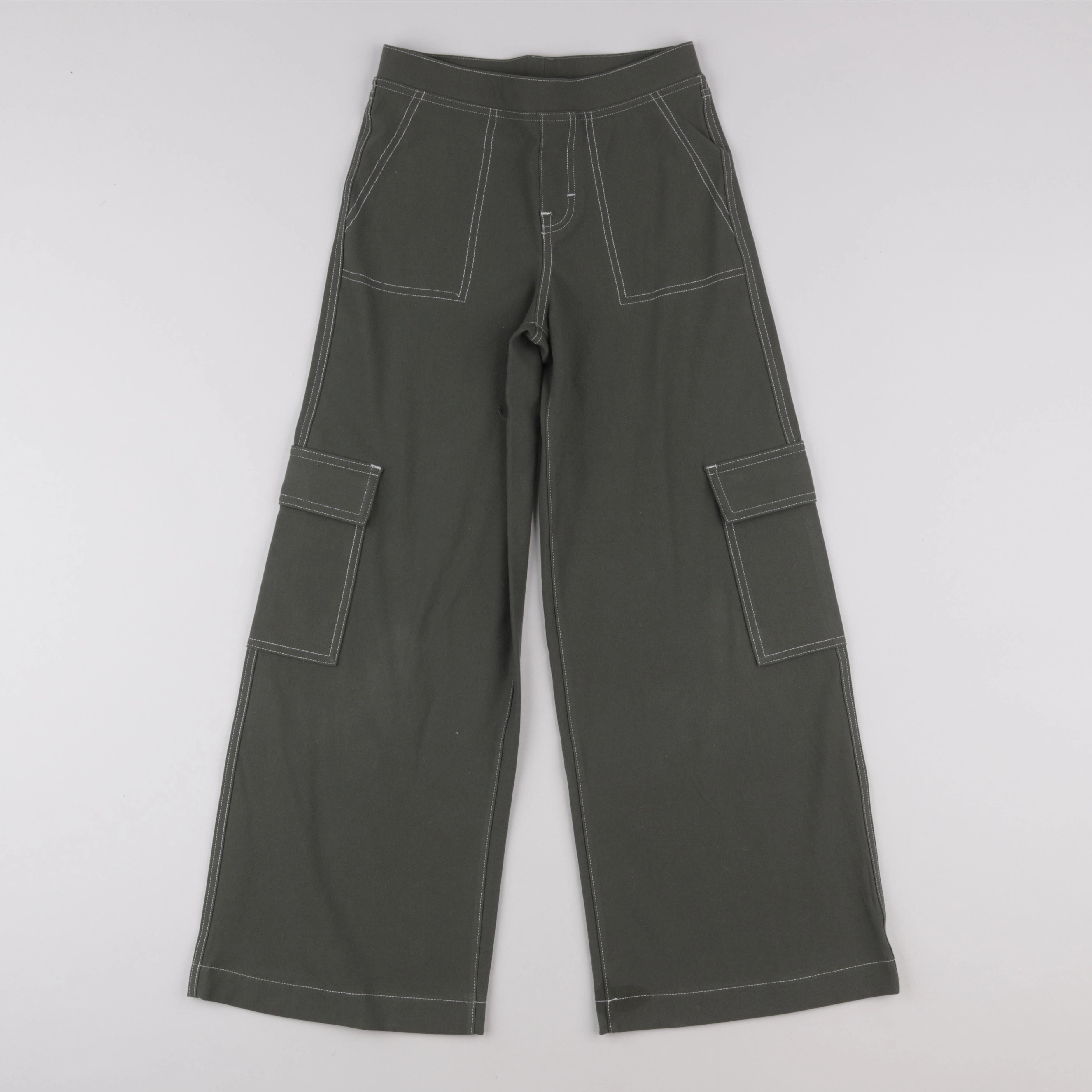 H&M - pantalon vert - 10/11 ans