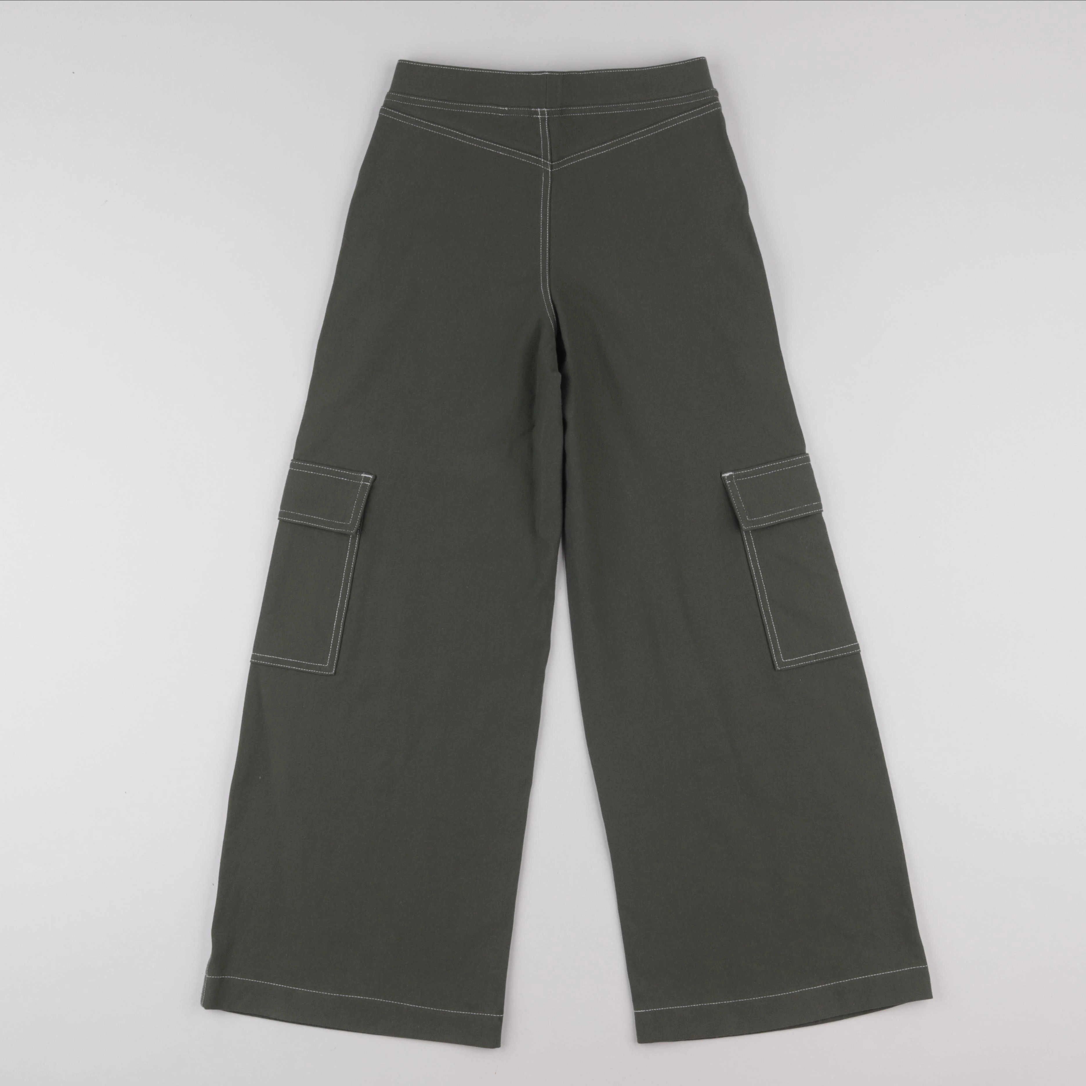 H&M - pantalon vert - 10/11 ans