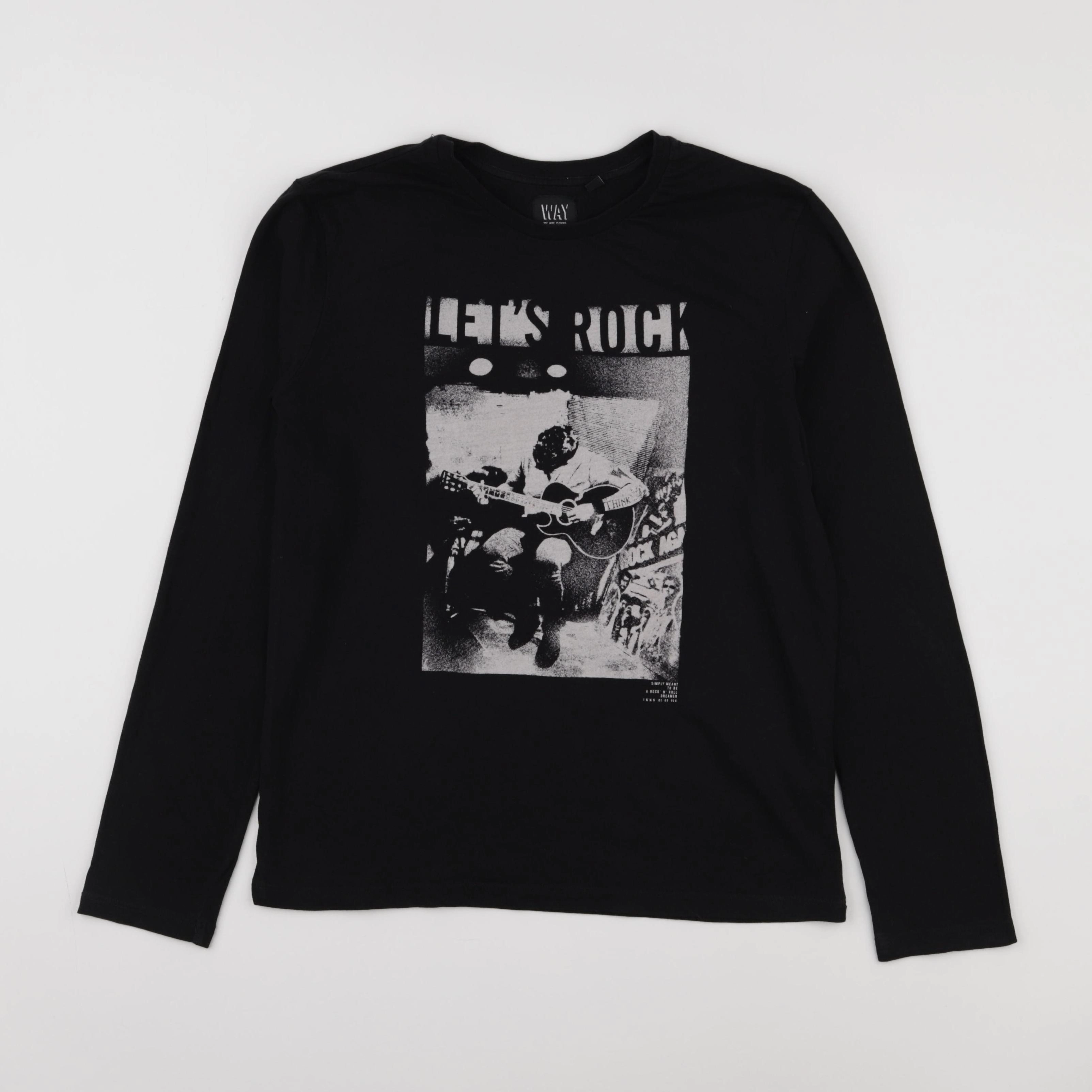 IKKS - tee-shirt noir - 12 ans