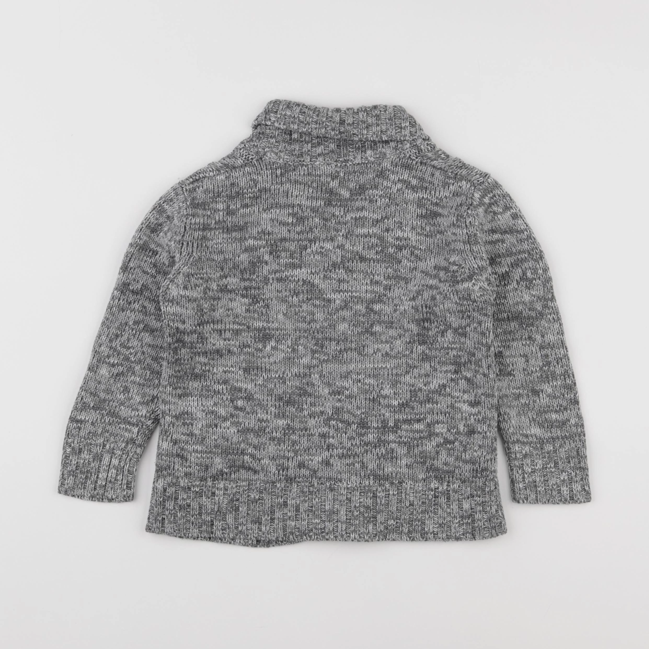 Vertbaudet - gilet gris - 3 ans