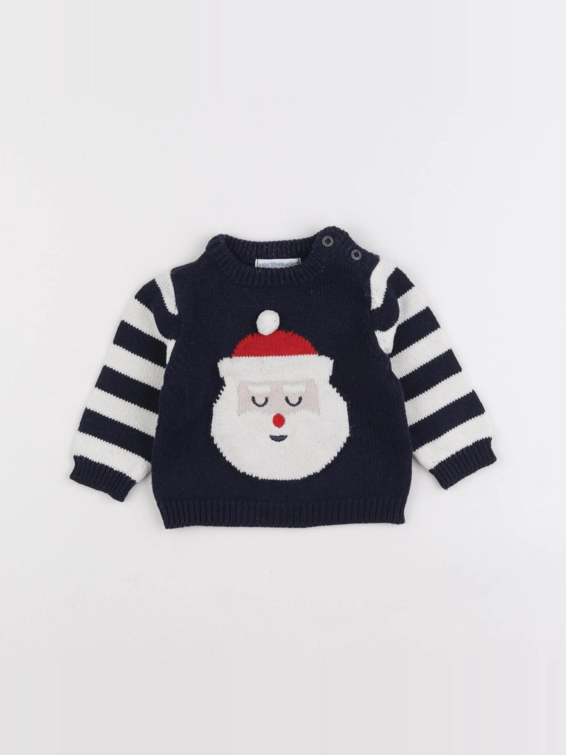 Vertbaudet - pull multicolore - 3 mois