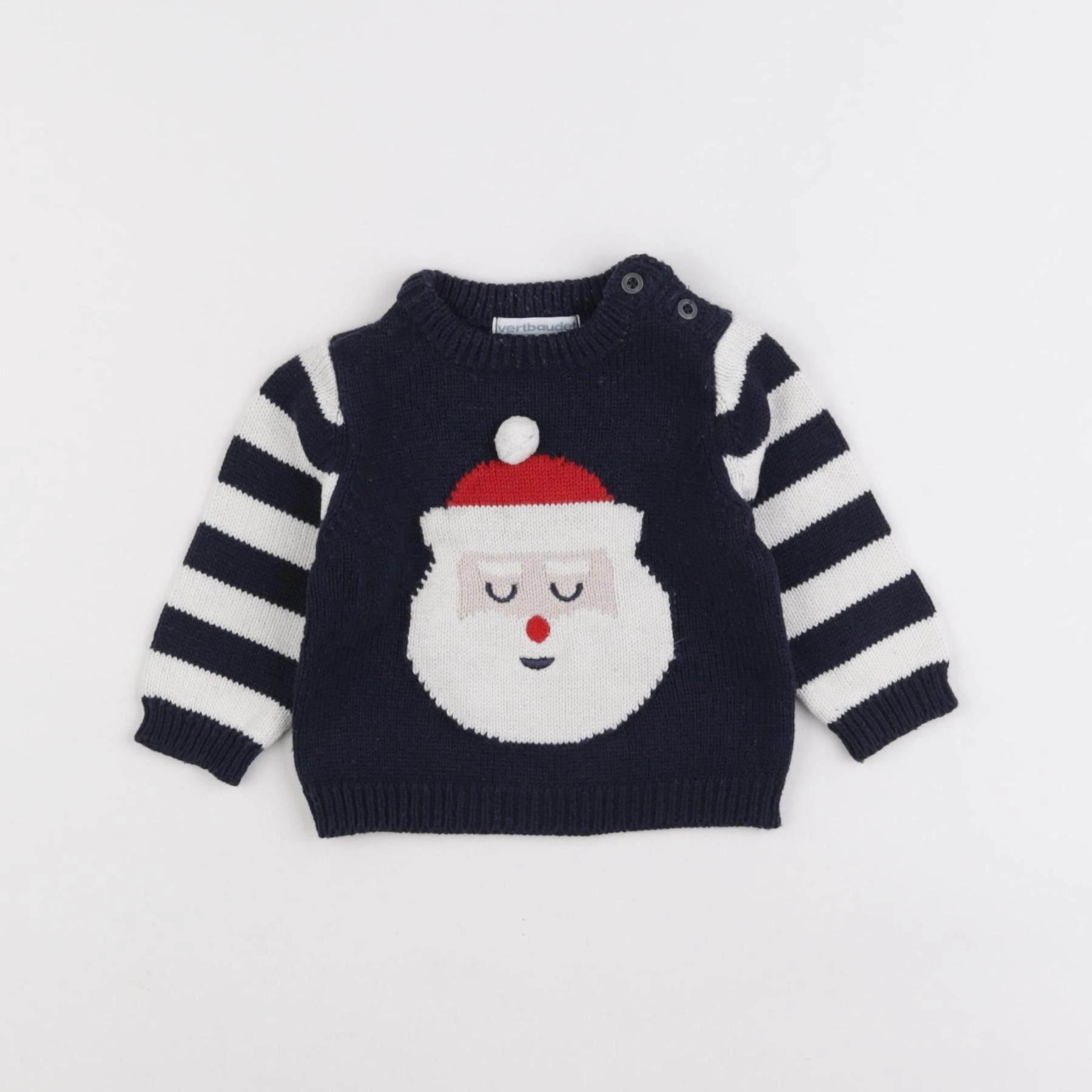 Vertbaudet - pull multicolore - 3 mois
