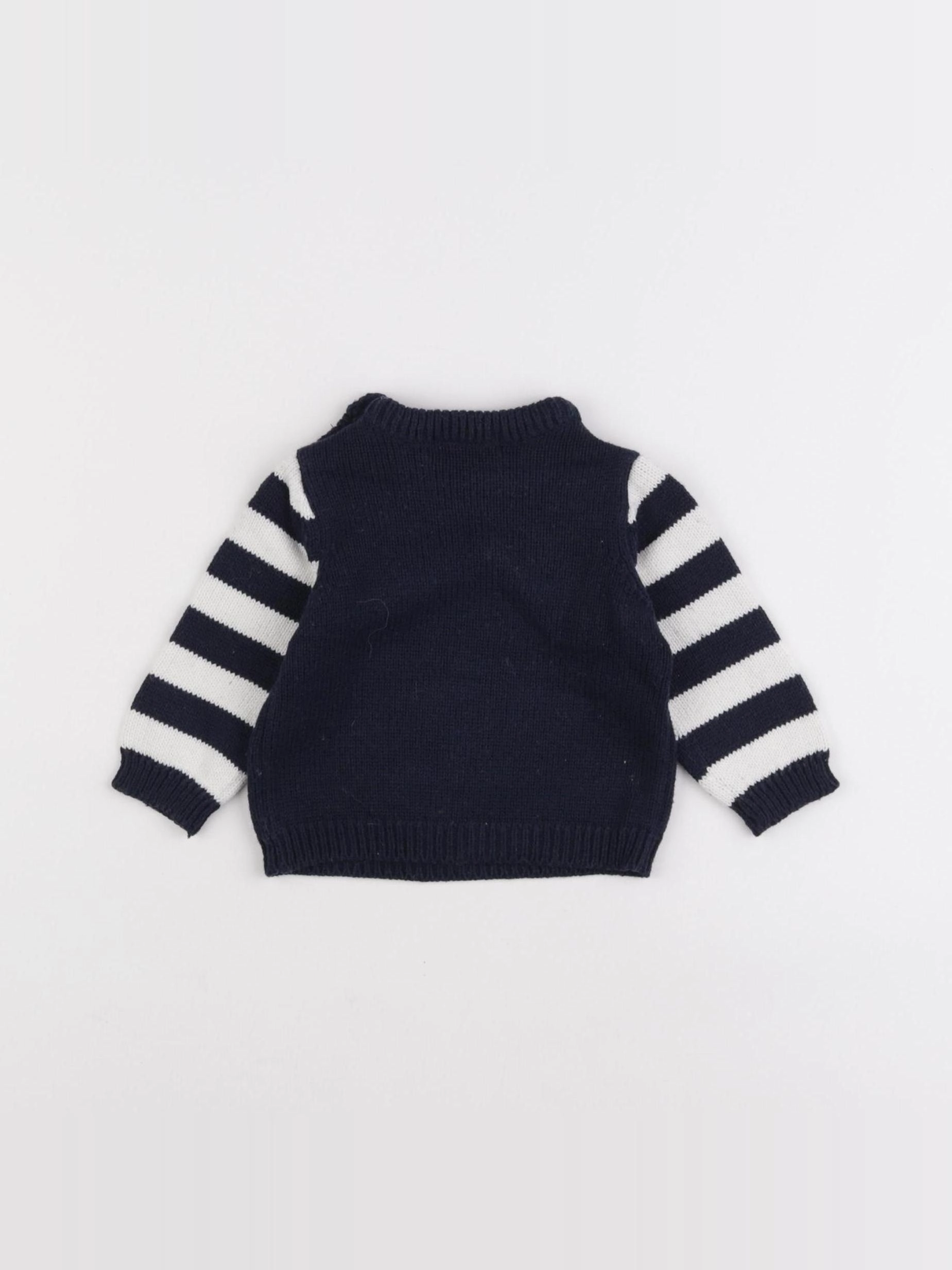 Vertbaudet - pull multicolore - 3 mois