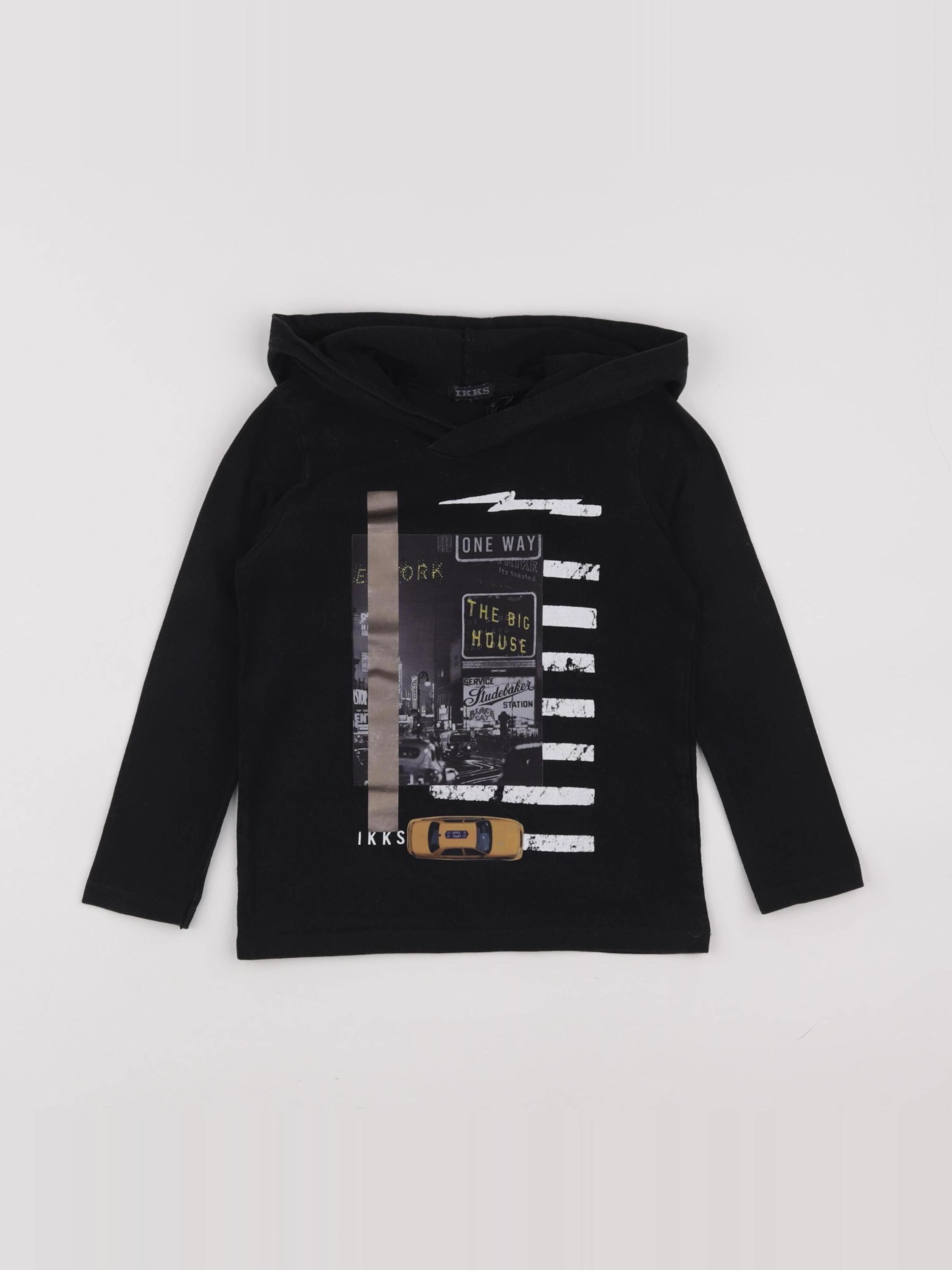 IKKS - tee-shirt noir - 3 ans