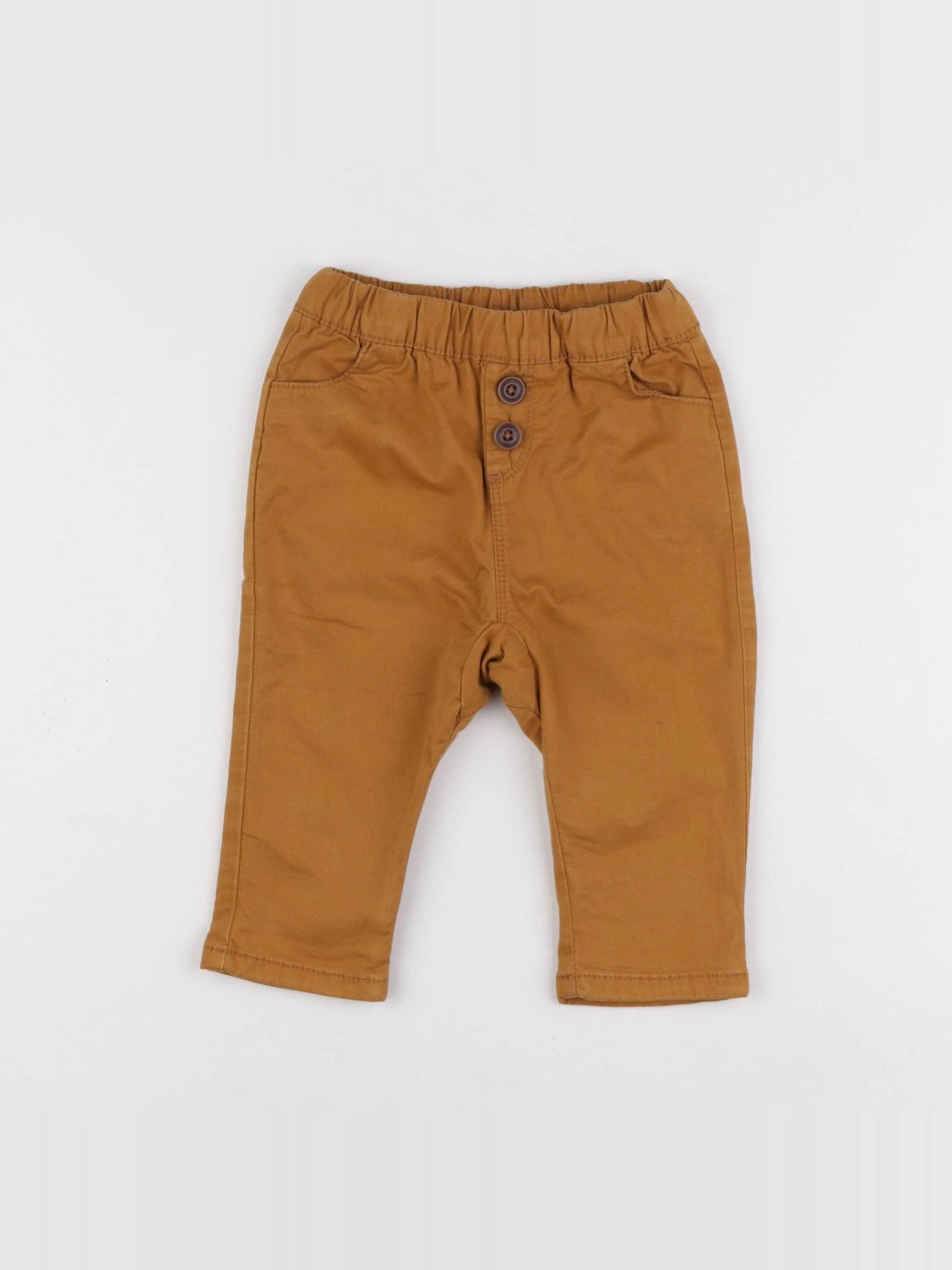 Tape à l'oeil - pantalon jaune - 9 mois
