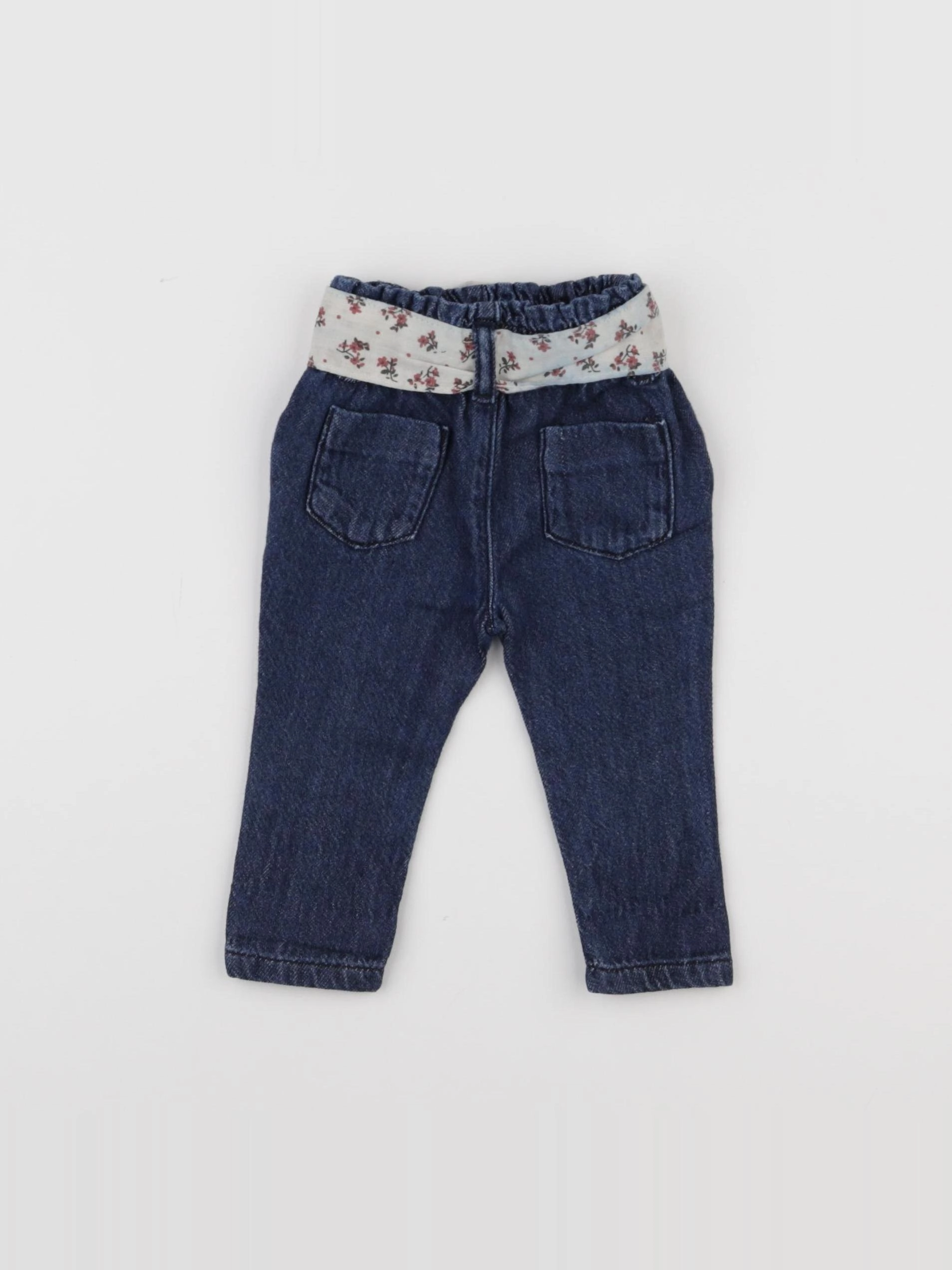 Vertbaudet - jean bleu - 3 mois