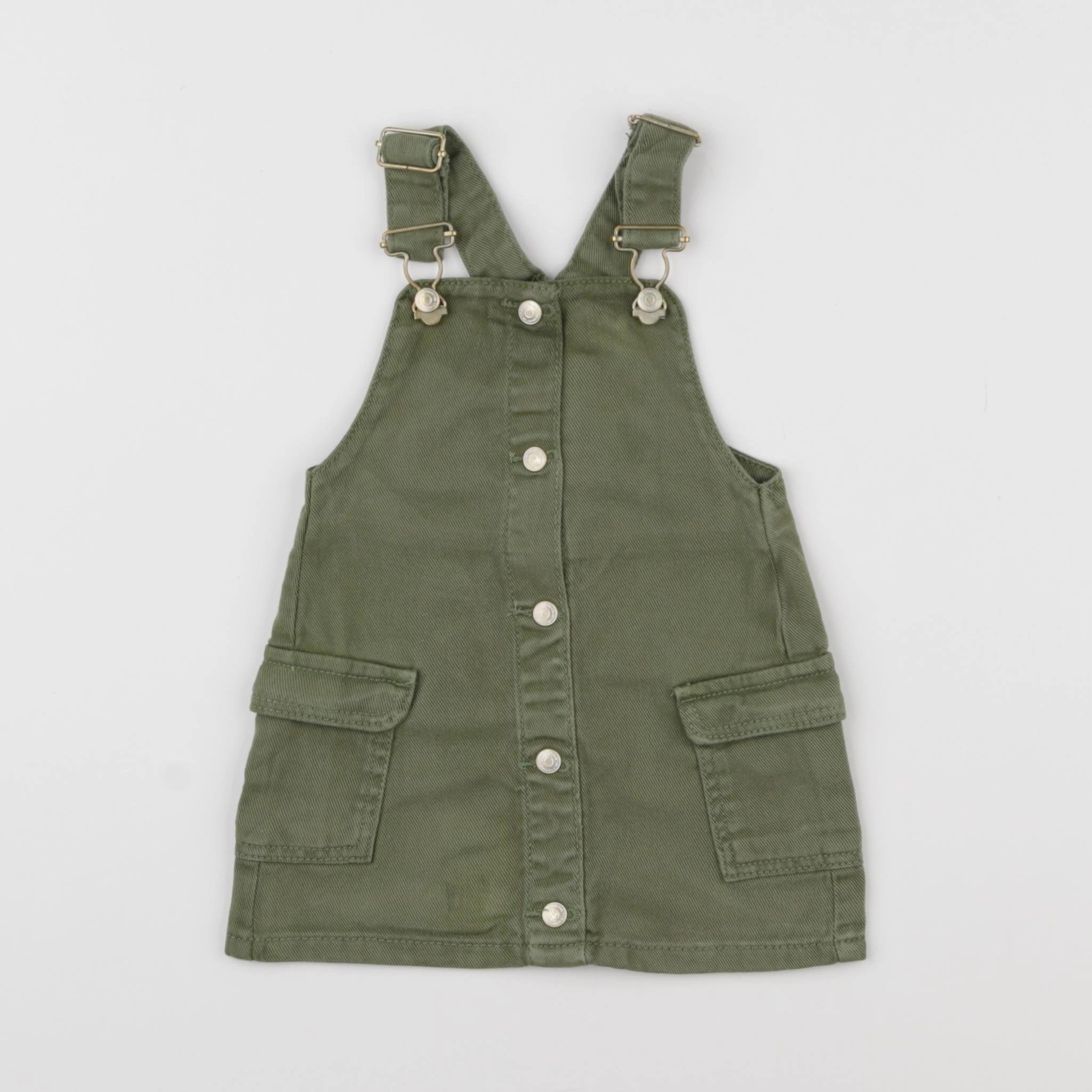 Tape à l'oeil - robe vert - 6 mois