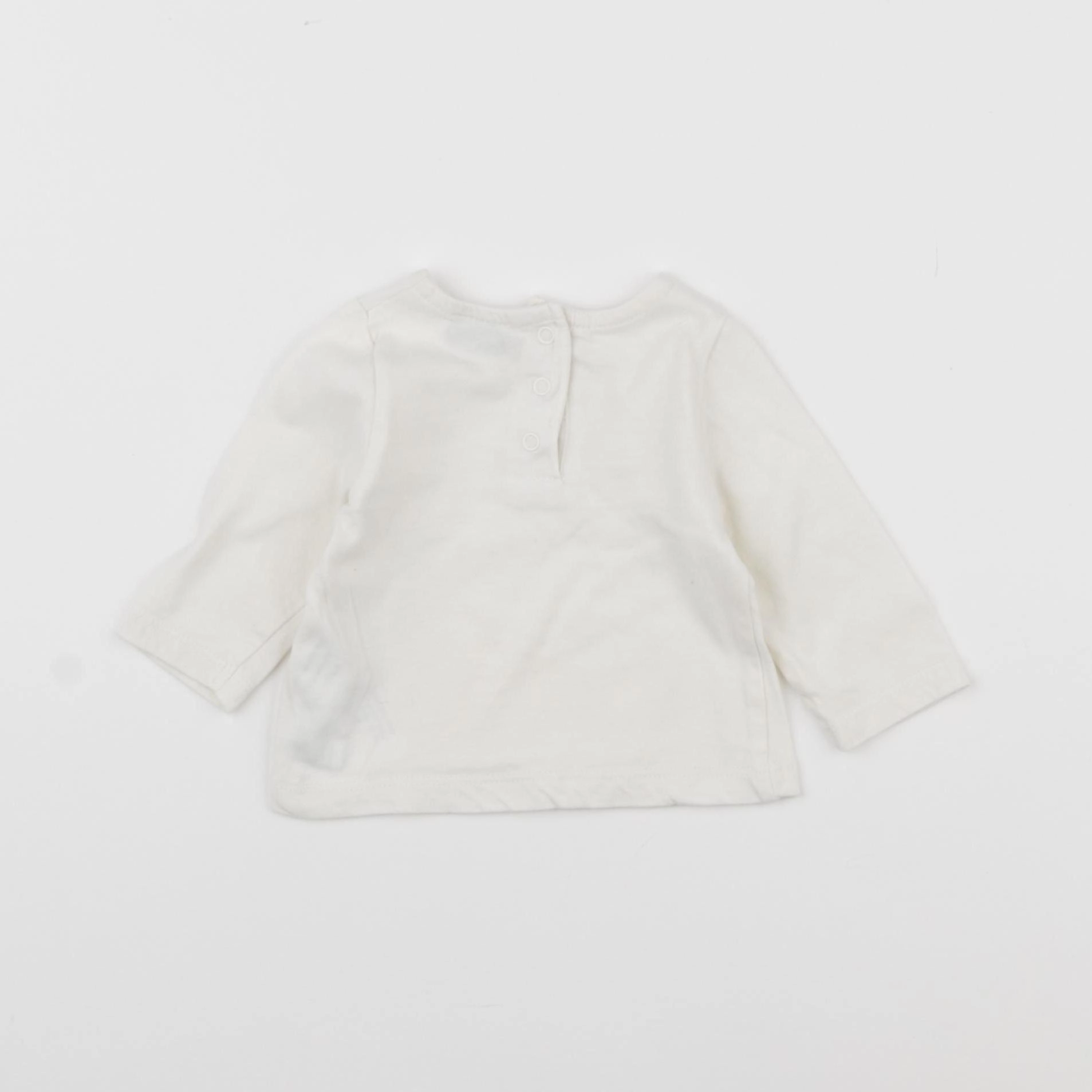 Tape à l'oeil - tee-shirt beige - 1 mois
