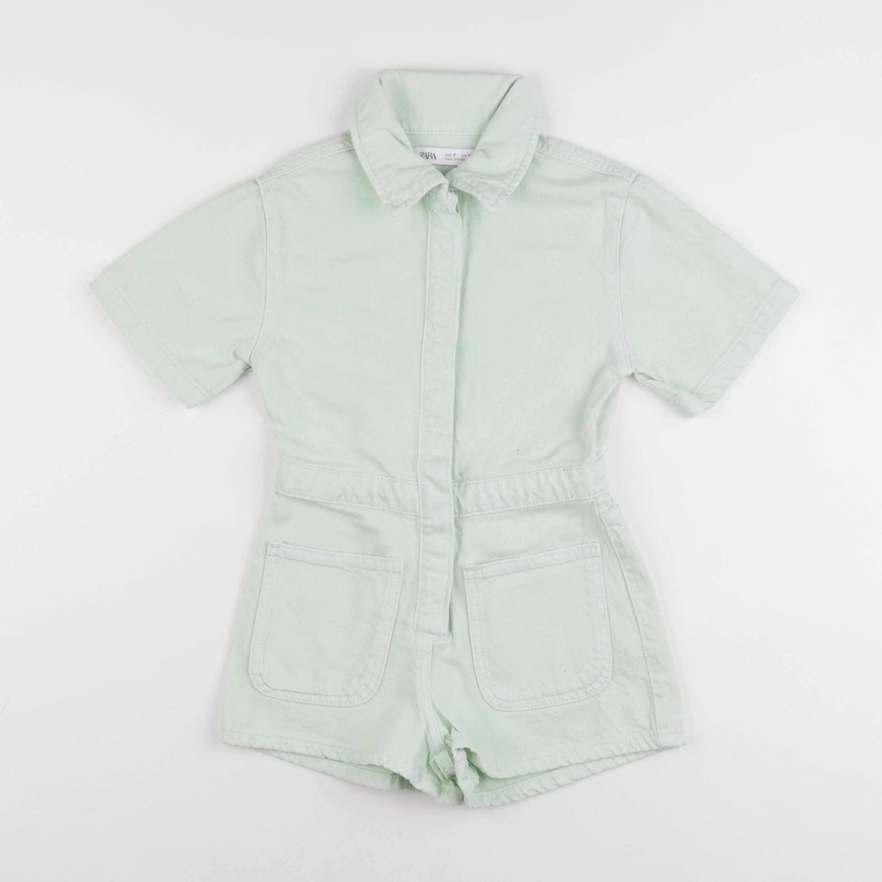 Zara - combinaison vert - 7 ans