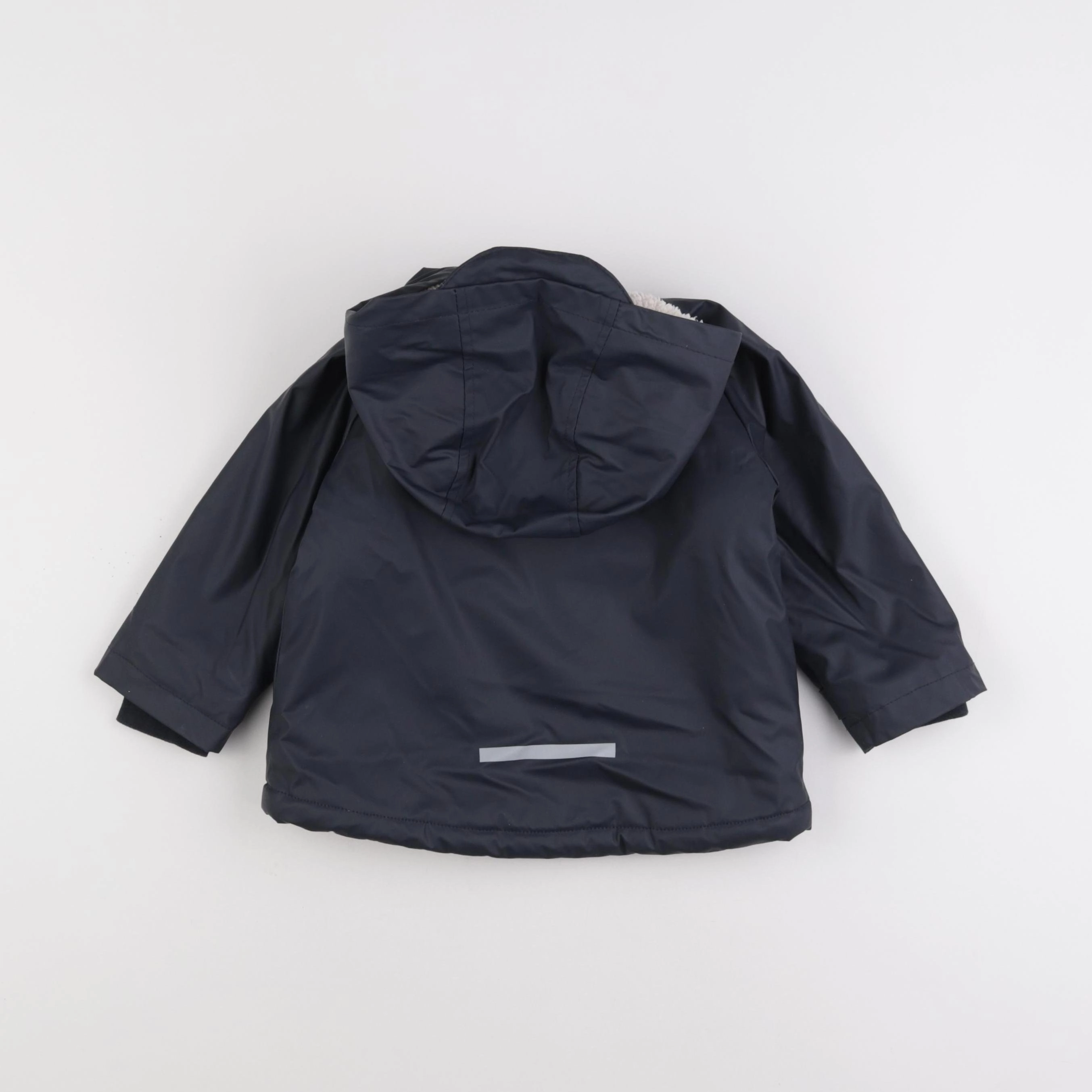 Zara - imperméable bleu - 12/18 mois