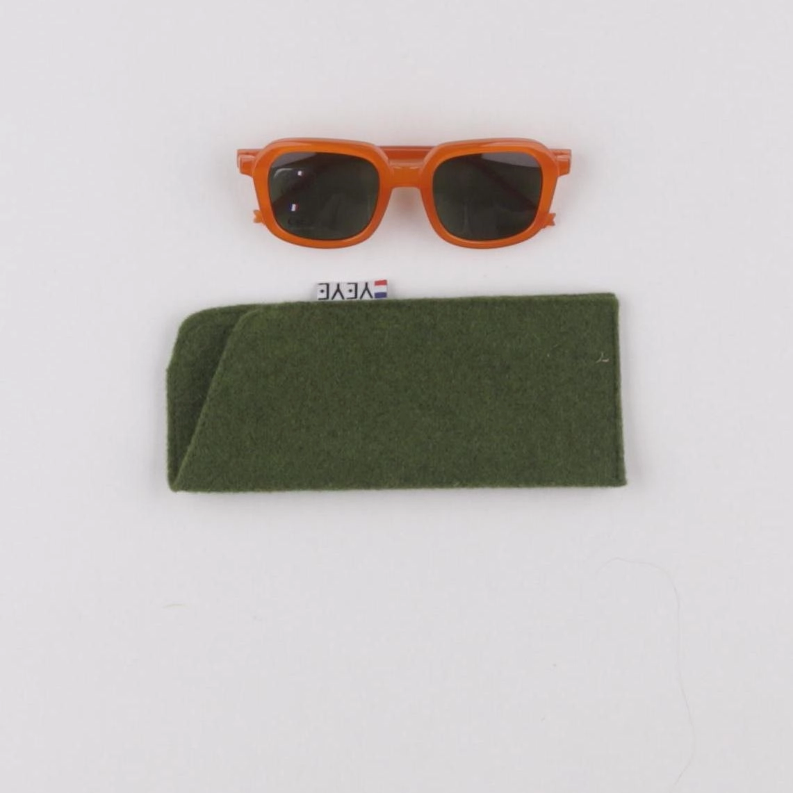 YEYE - lunettes de soleil orange - 2/6 ans