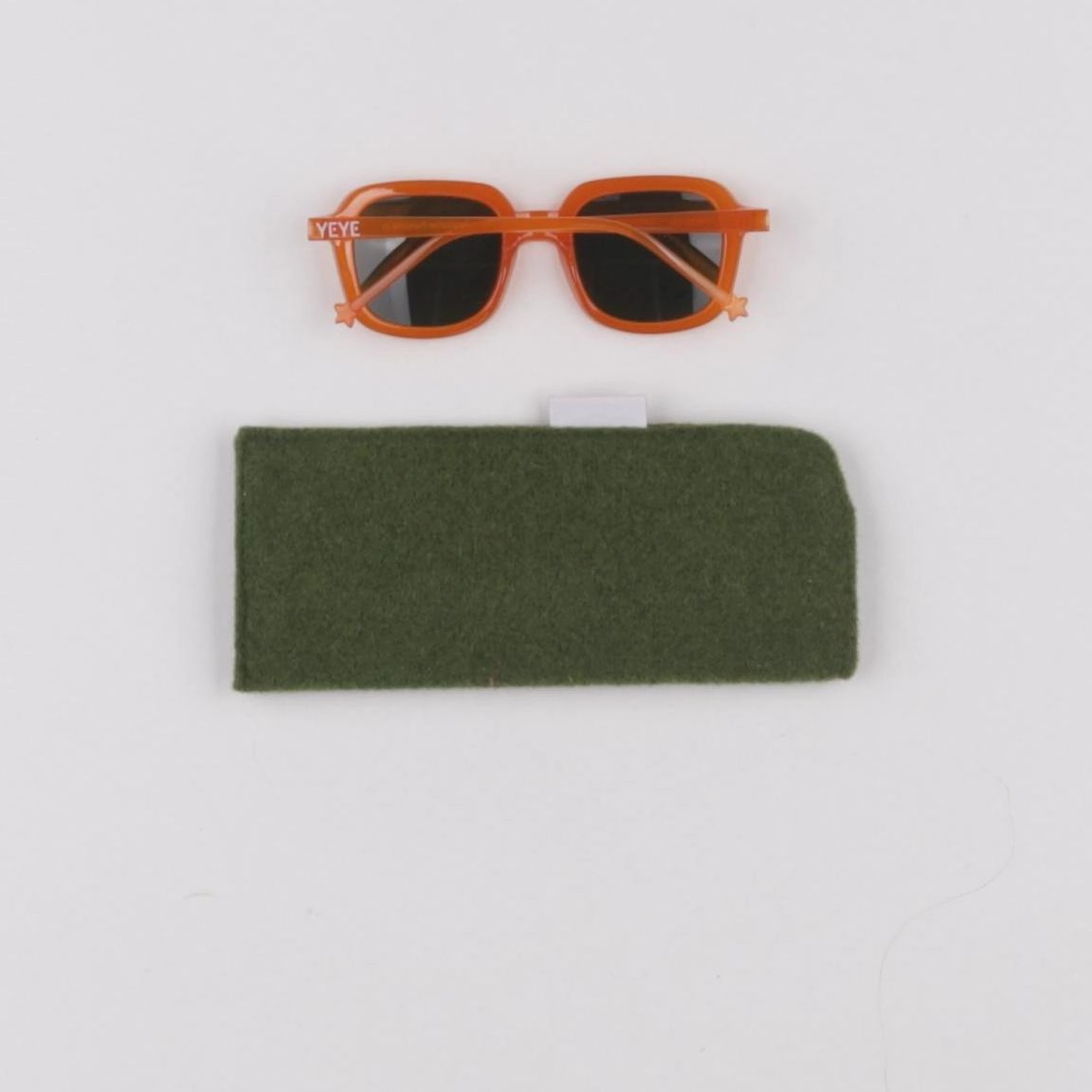 YEYE - lunettes de soleil orange - 2/6 ans