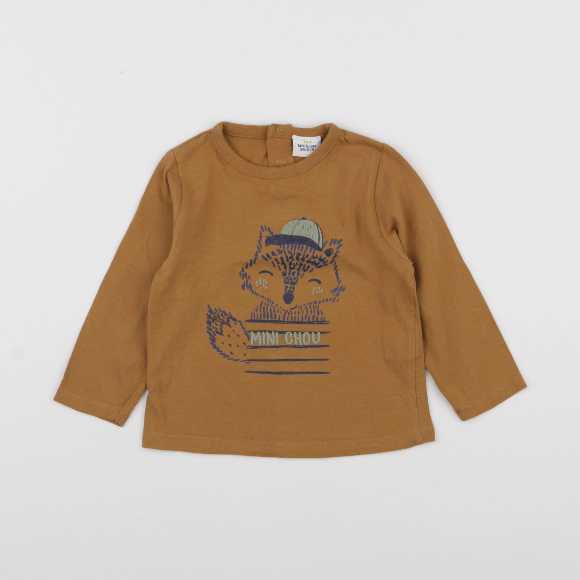 Tape à l'oeil - tee-shirt marron - 18 mois