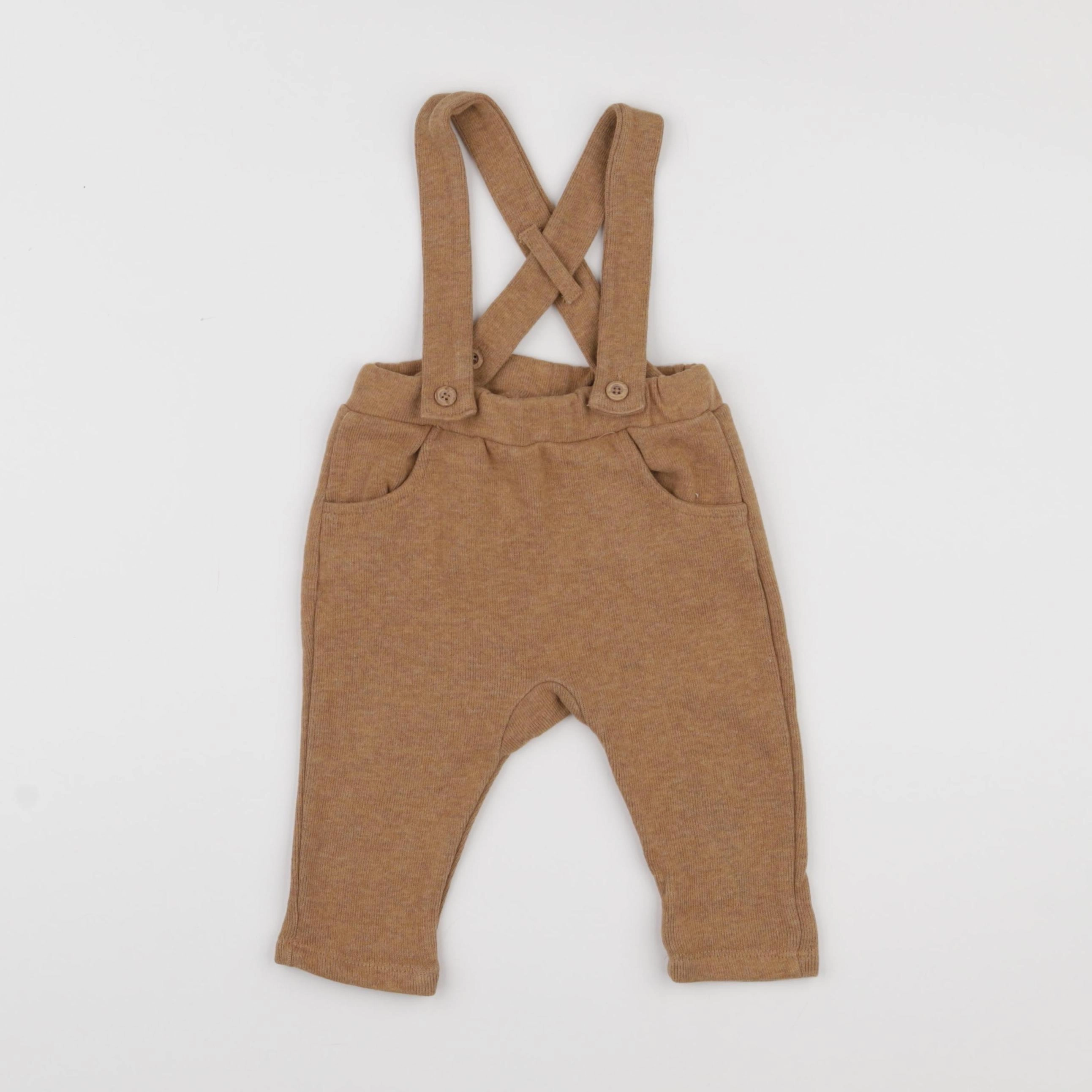 Tape à l'oeil - pantalon bleu, marron - 6 mois
