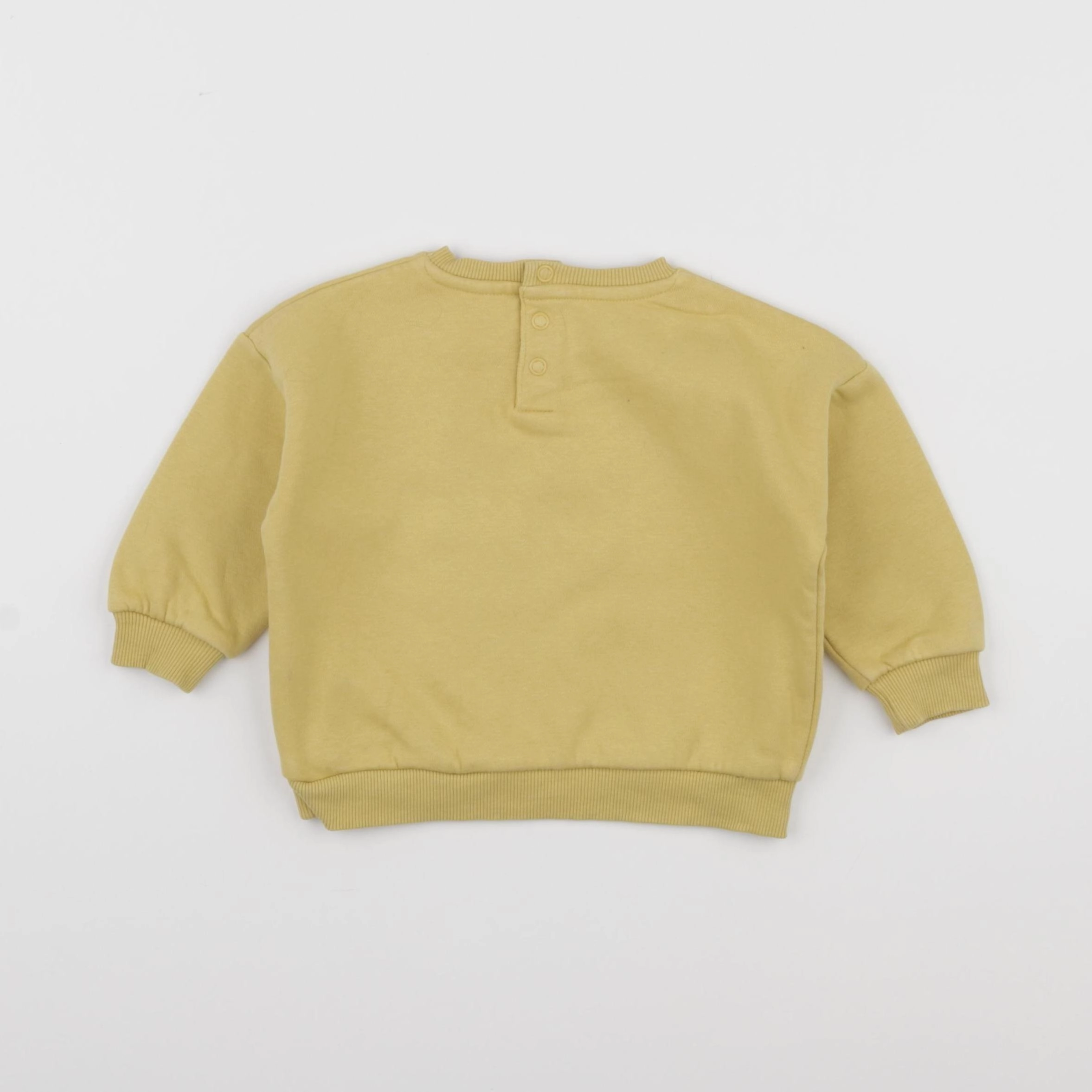 Tape à l'oeil - sweat jaune - 9 mois
