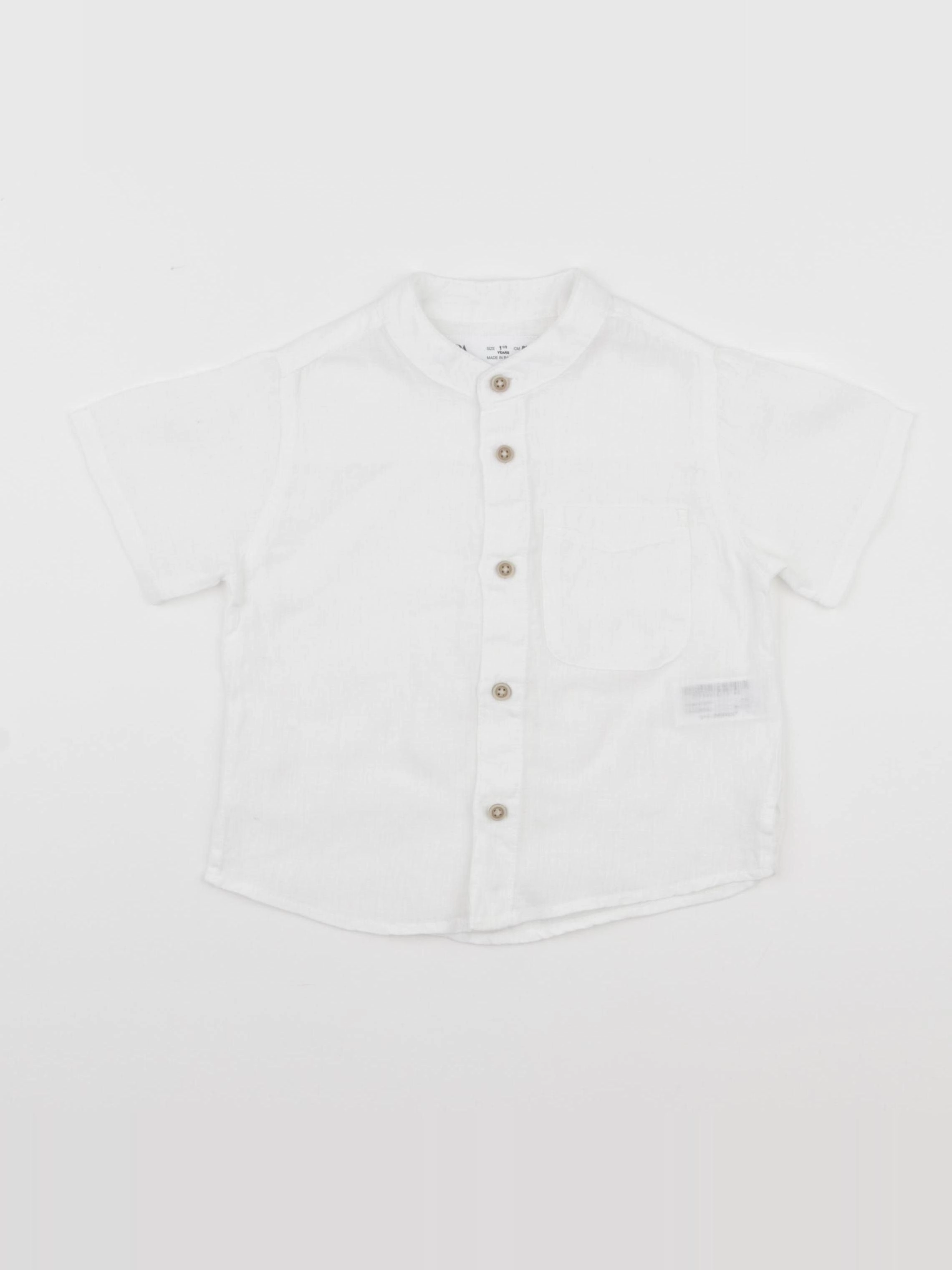 Zara - chemise blanc - 18 mois