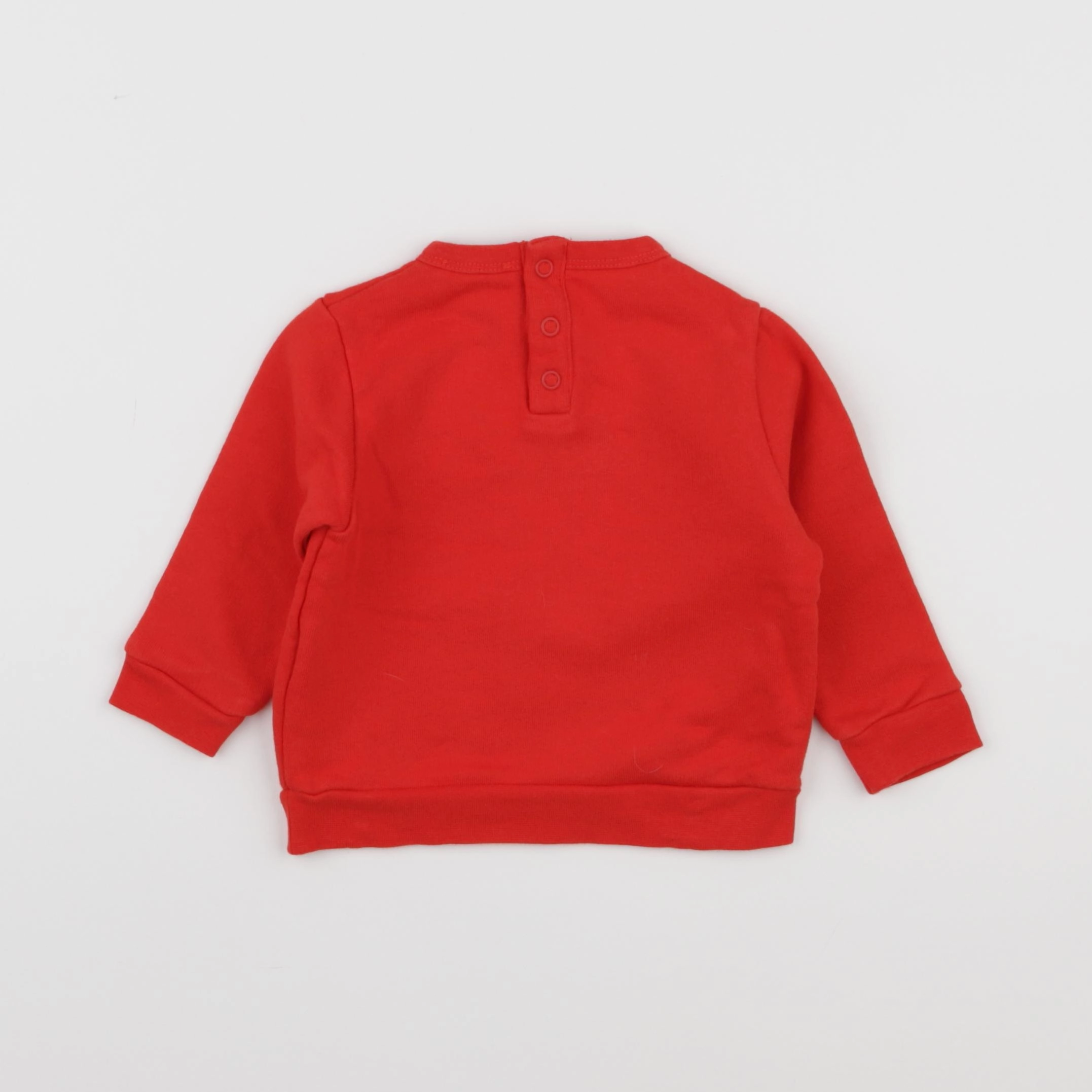 Storytelling - sweat rouge - 9 mois