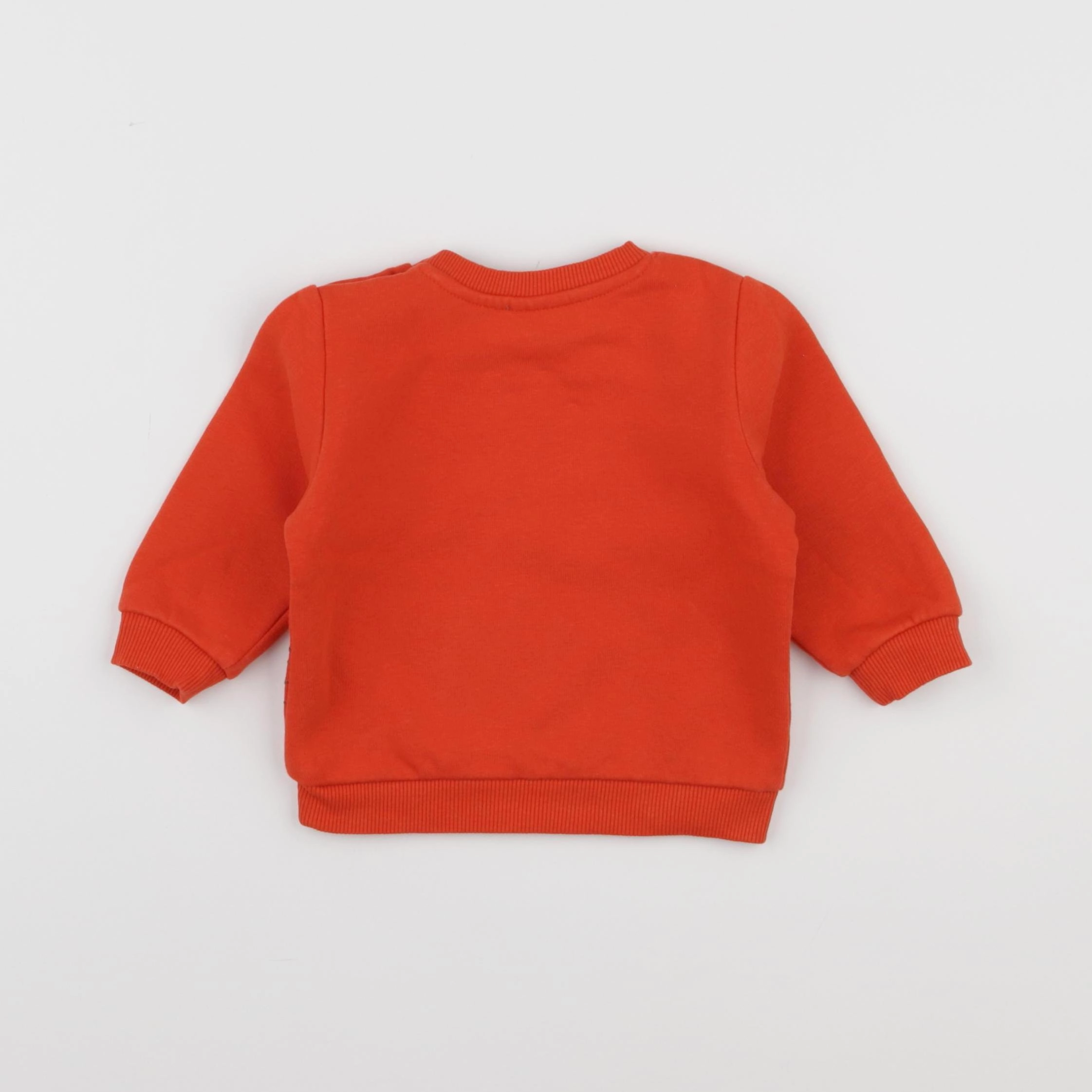 Tape à l'oeil - sweat rouge - 6 mois