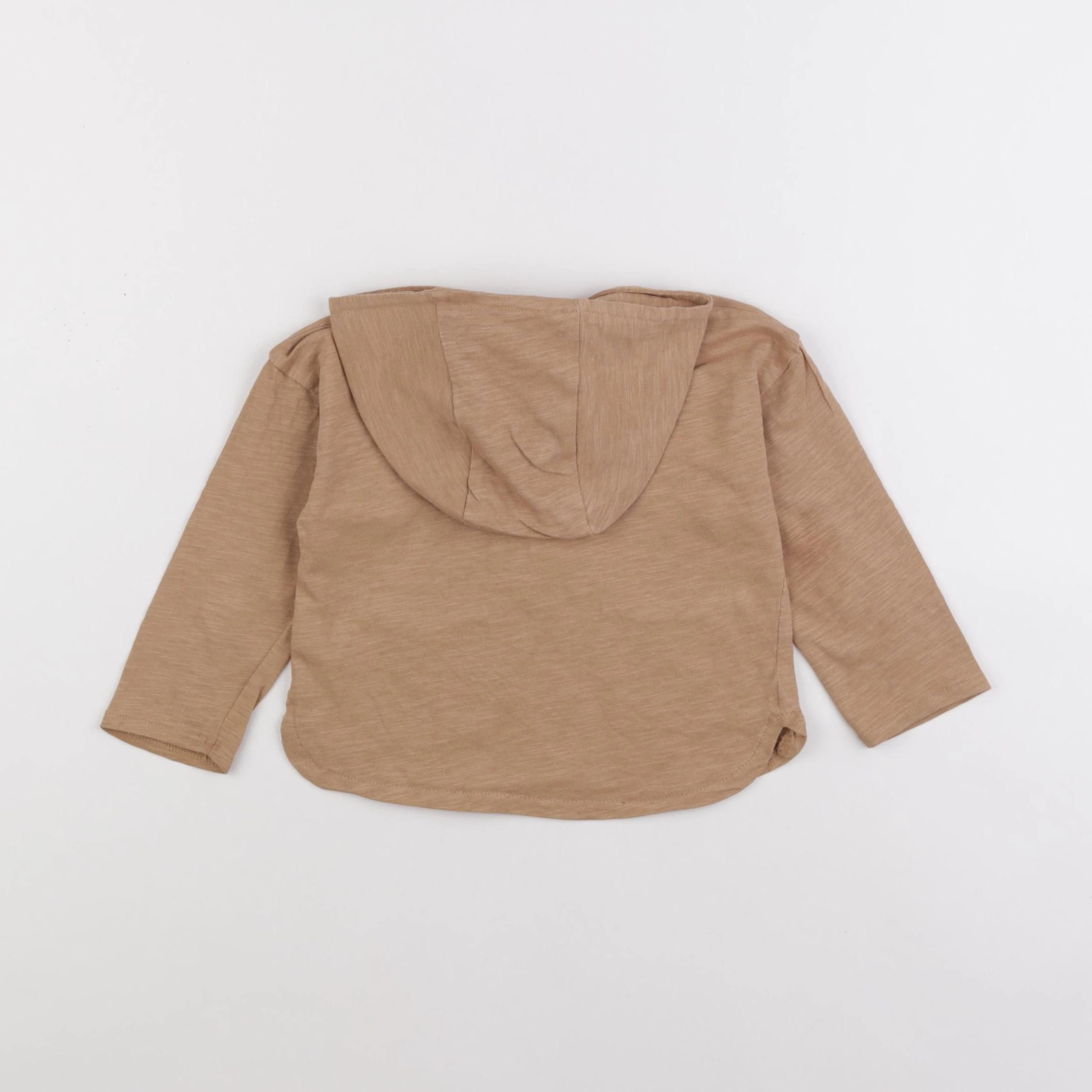 Vertbaudet - tee-shirt marron - 18 mois