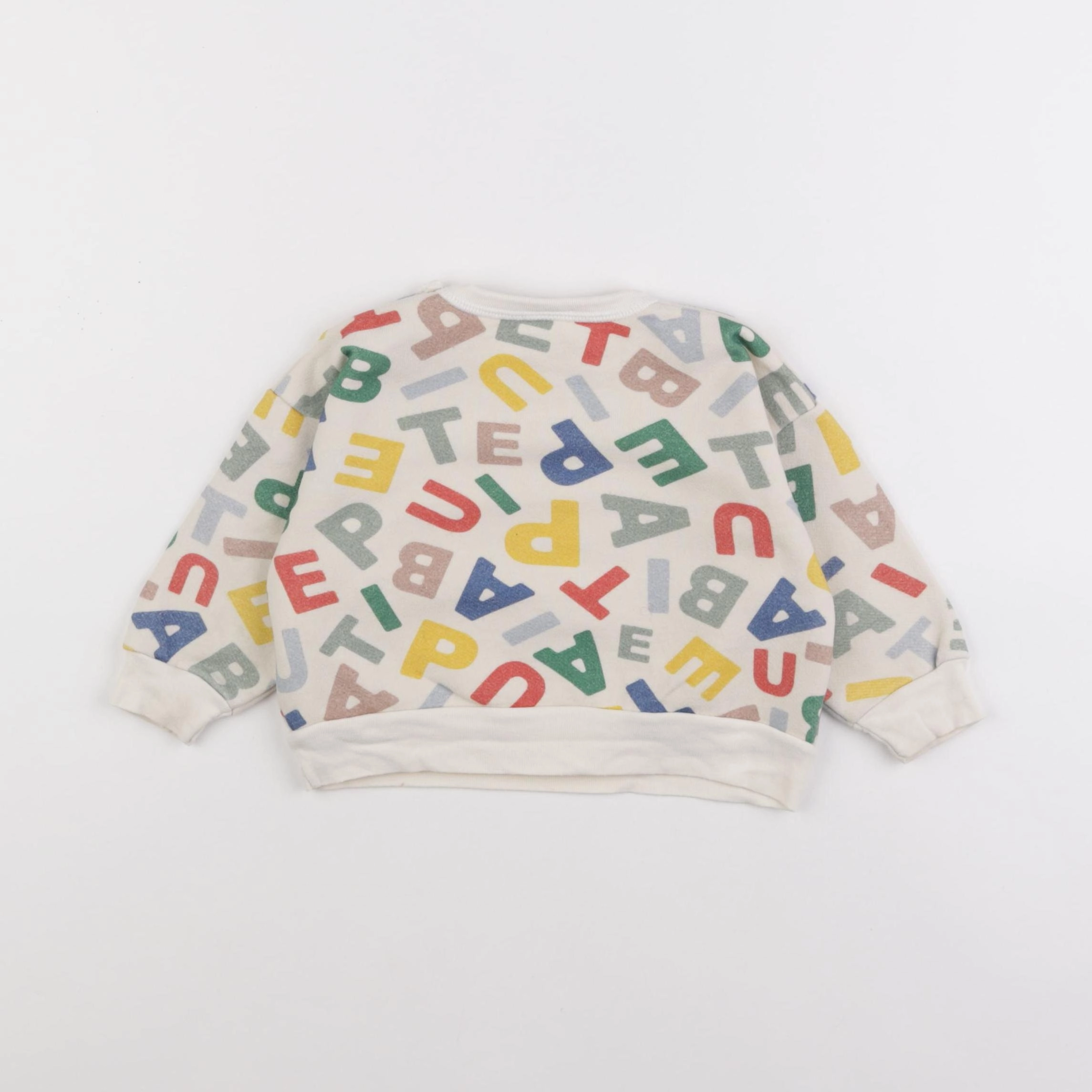 Petit Bateau - sweat gris - 18 mois