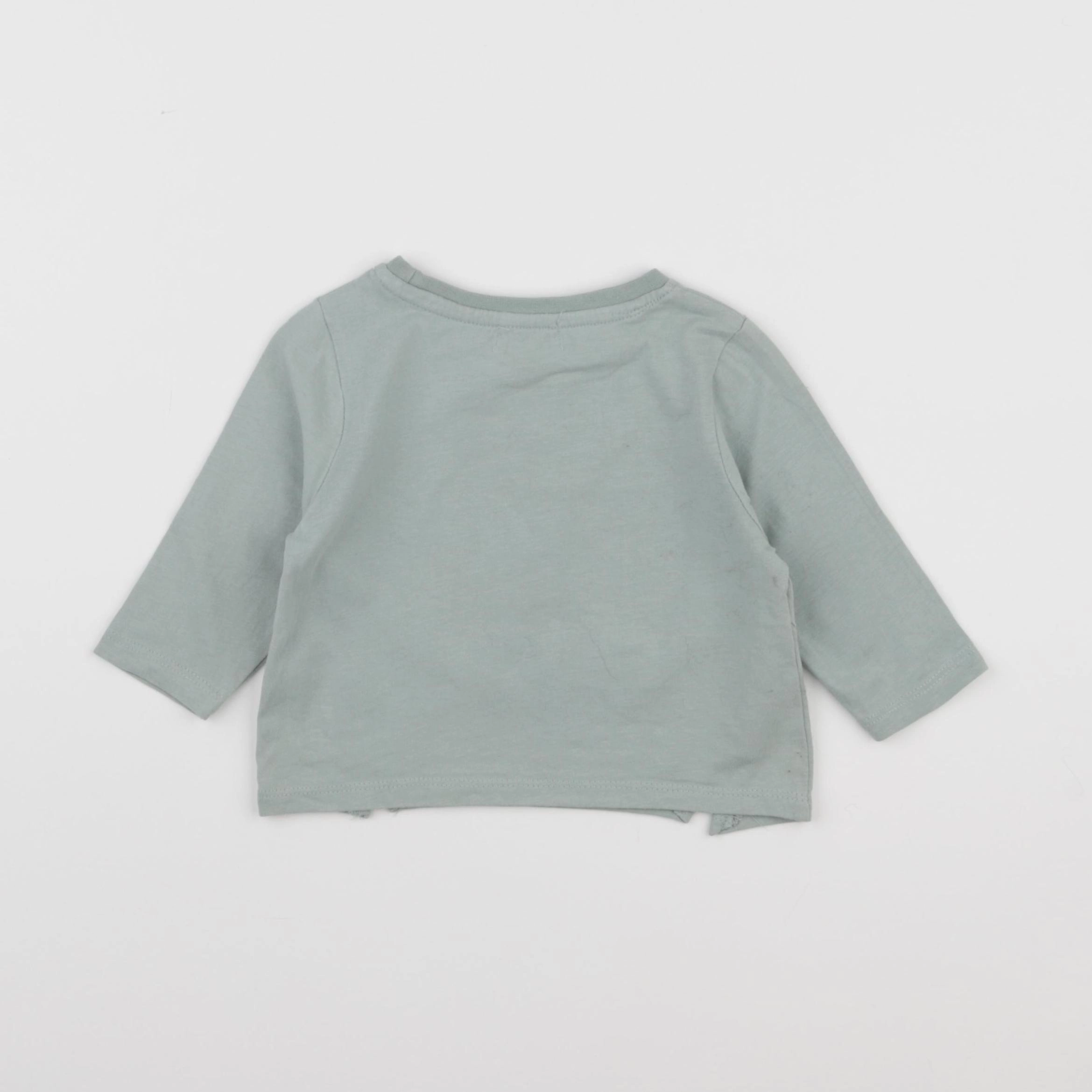 Little Cigogne - tee-shirt vert - 12 mois