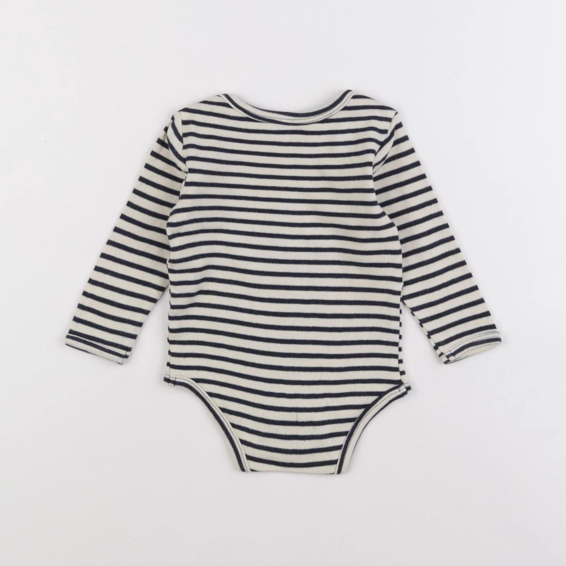 Vertbaudet - body beige - 12 mois
