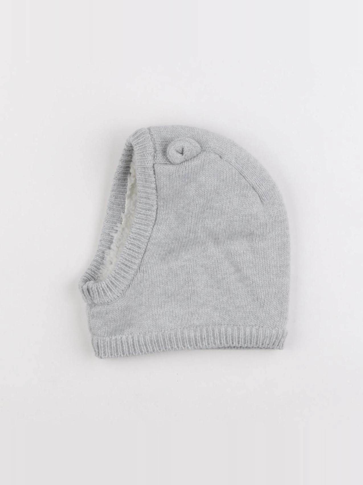 Vertbaudet - cagoule gris - 12/18 mois
