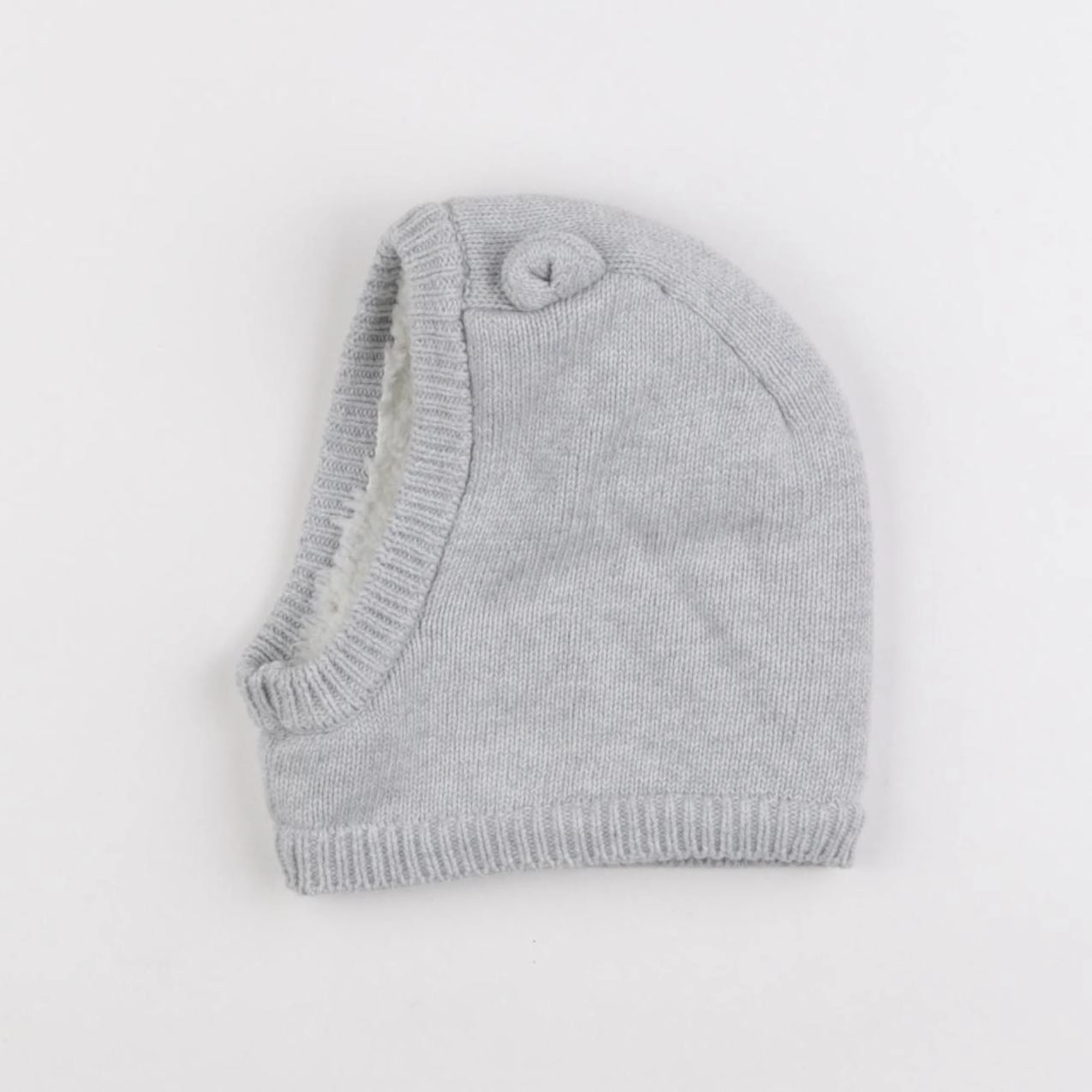 Vertbaudet - cagoule gris - 12/18 mois