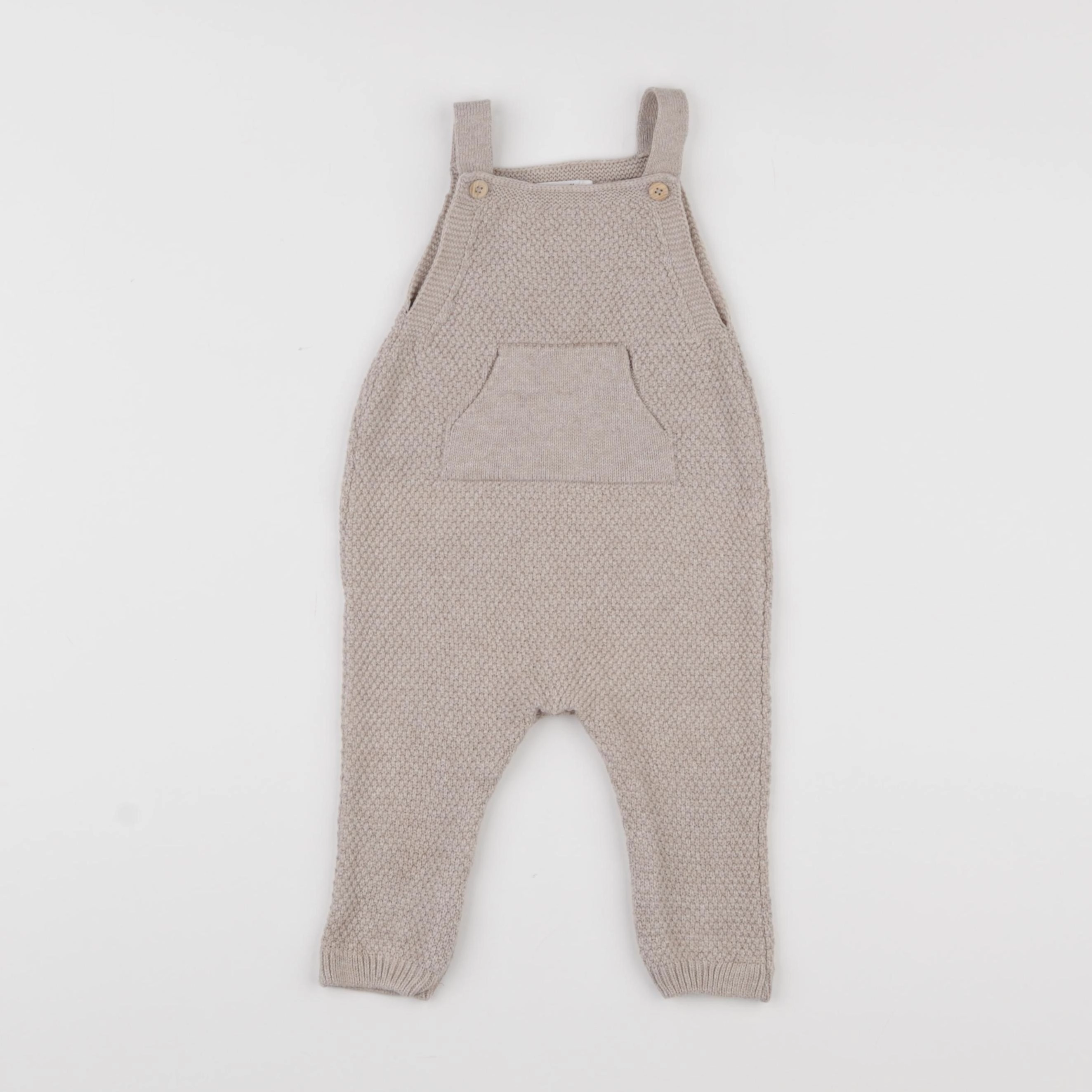 Eden & Victor - salopette beige - 12/18 mois