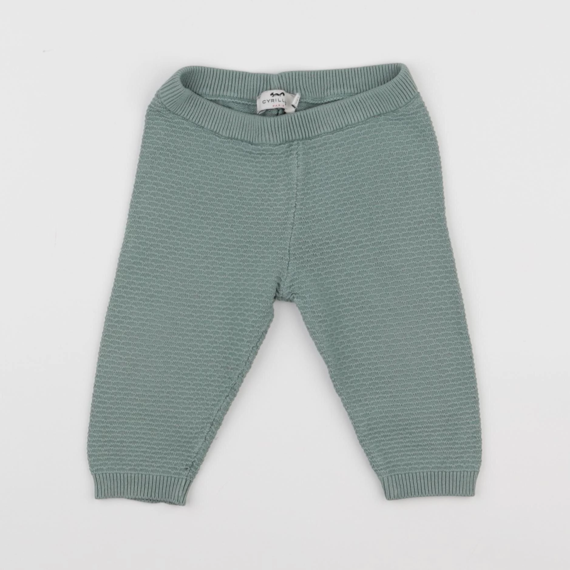 Cyrillus - pantalon vert - 12 mois