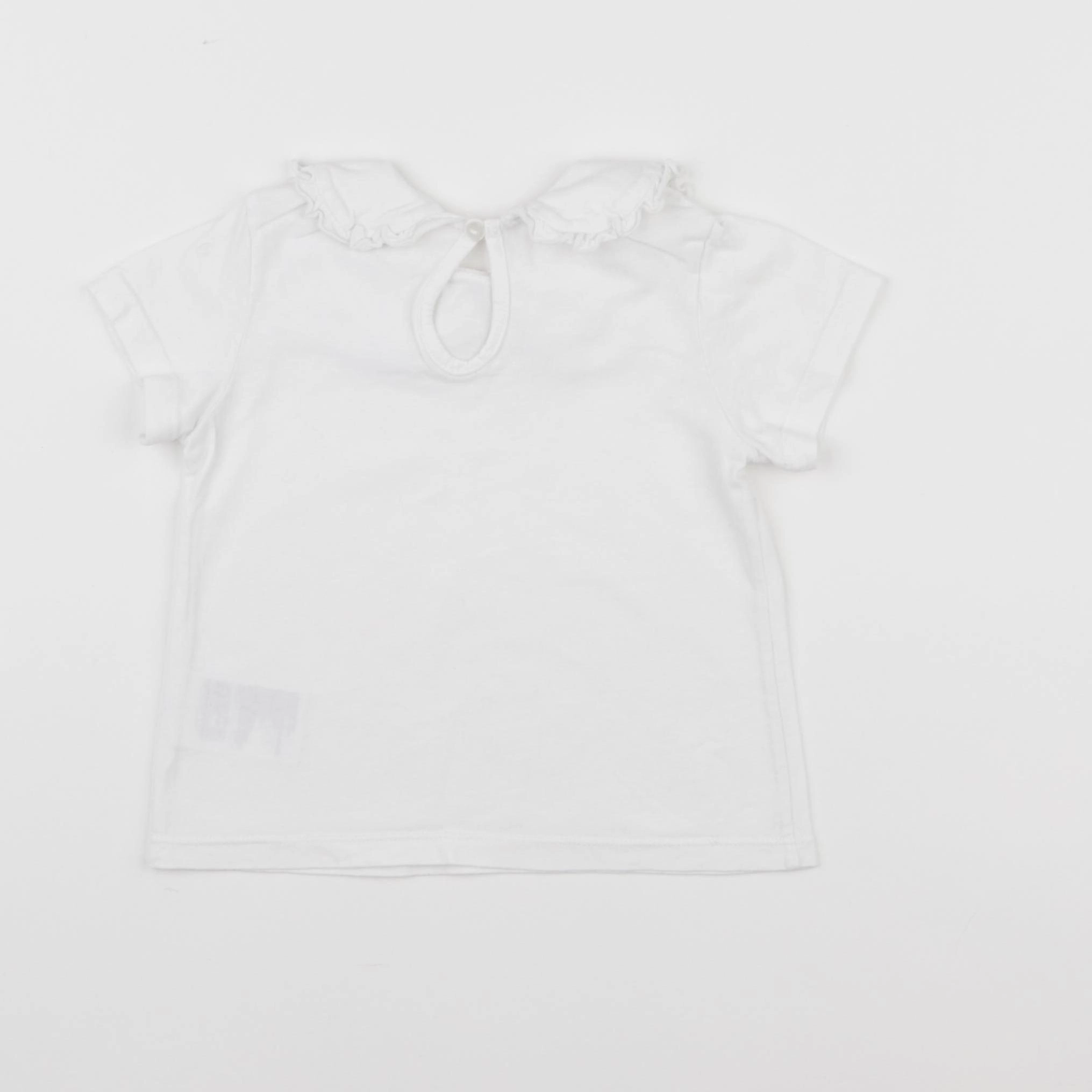 H&M - tee-shirt blanc - 12/18 mois