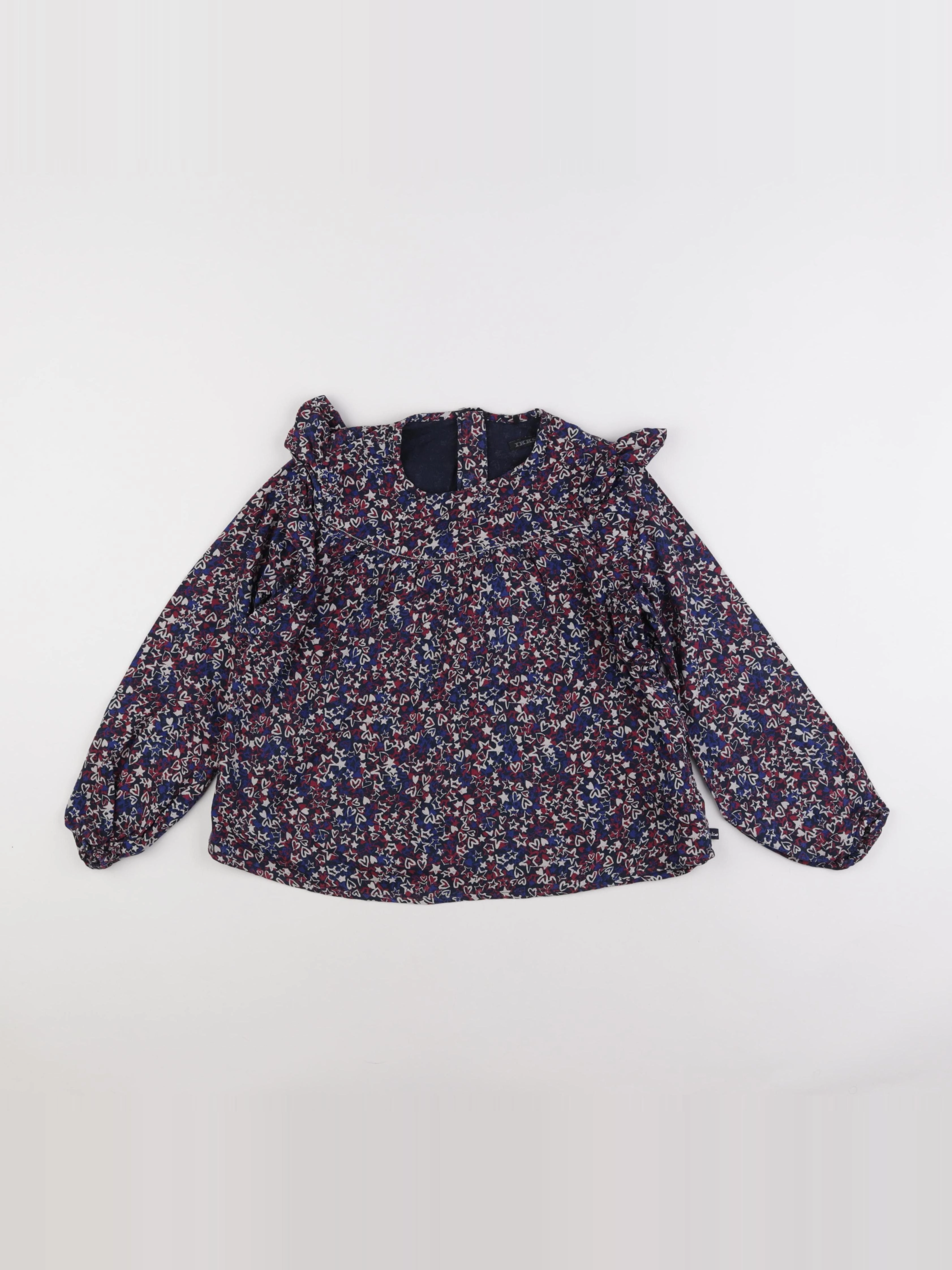 IKKS - blouse bleu - 10 ans