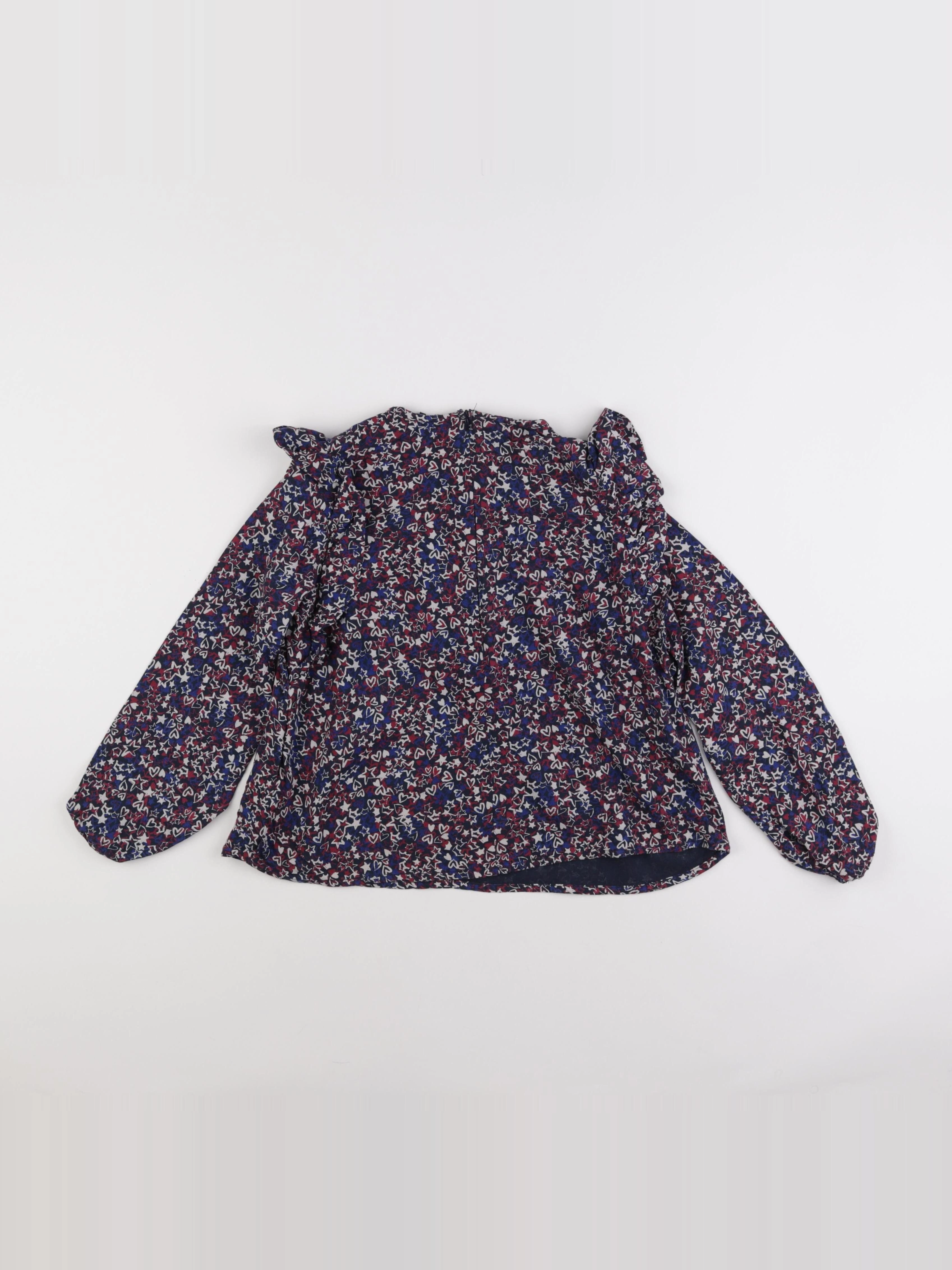 IKKS - blouse bleu - 10 ans