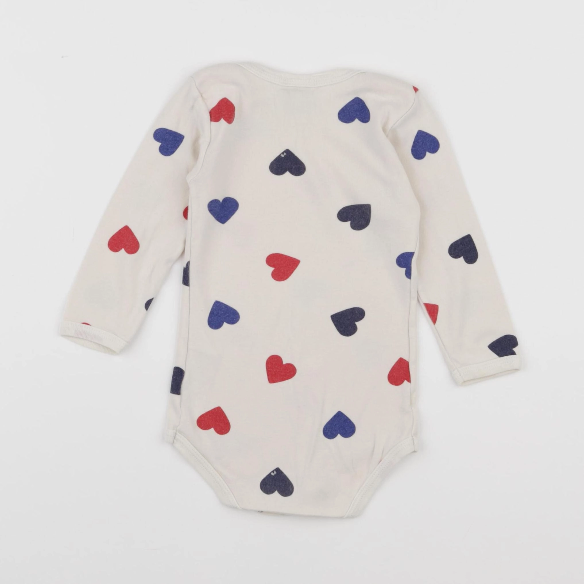 Petit Bateau - body beige - 18 mois