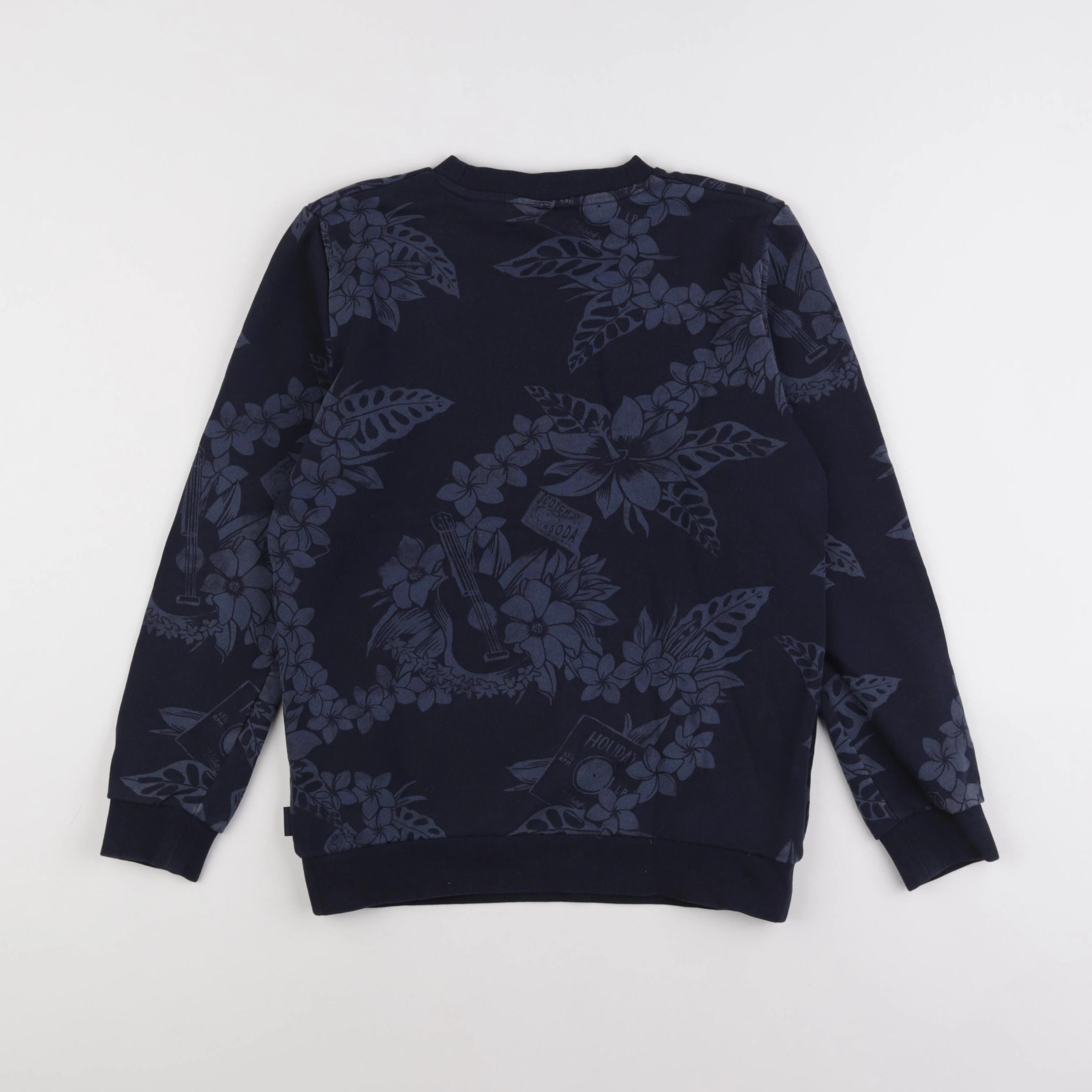 Scotch & Soda - sweat bleu - 10 ans