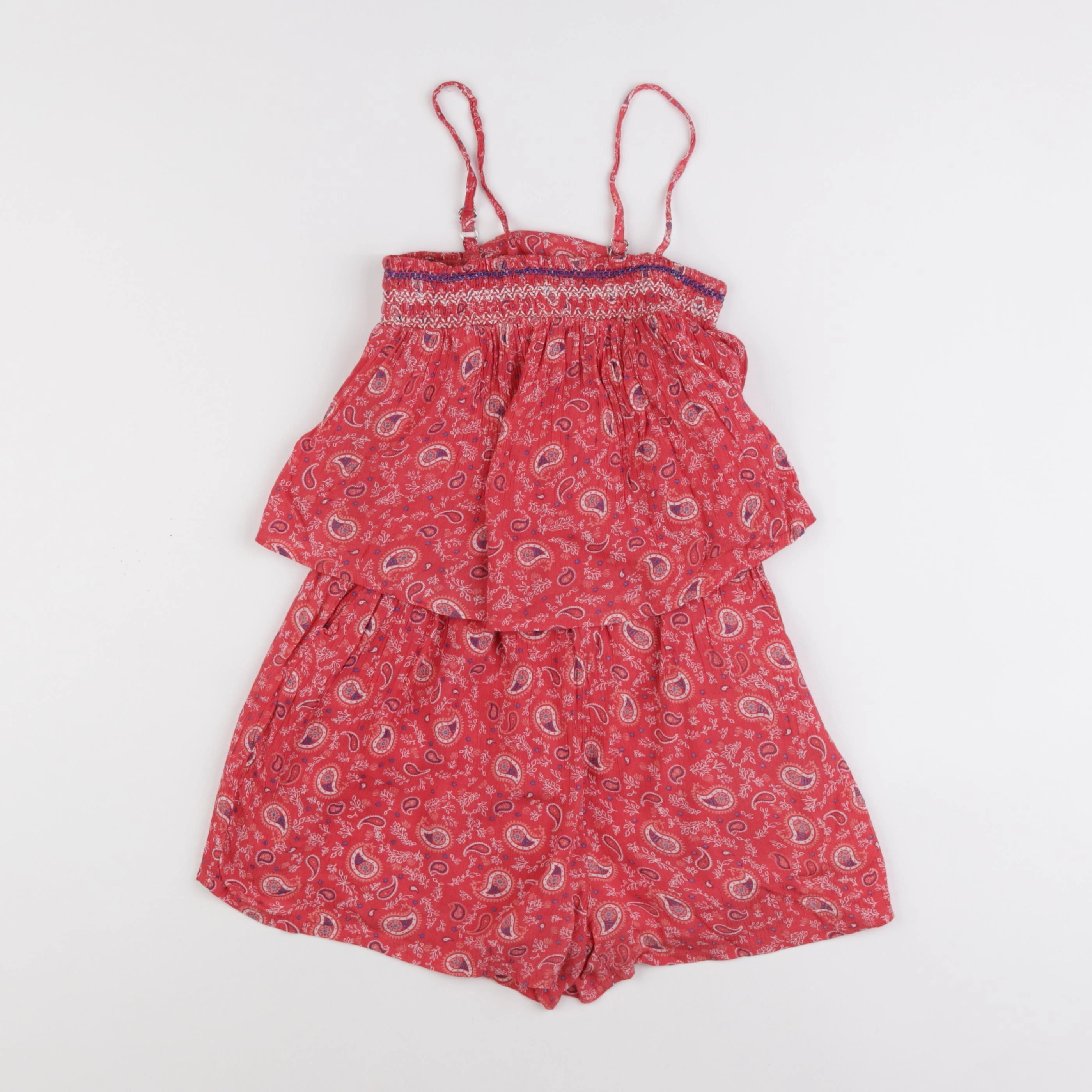 IKKS - combinaison rouge - 10 ans