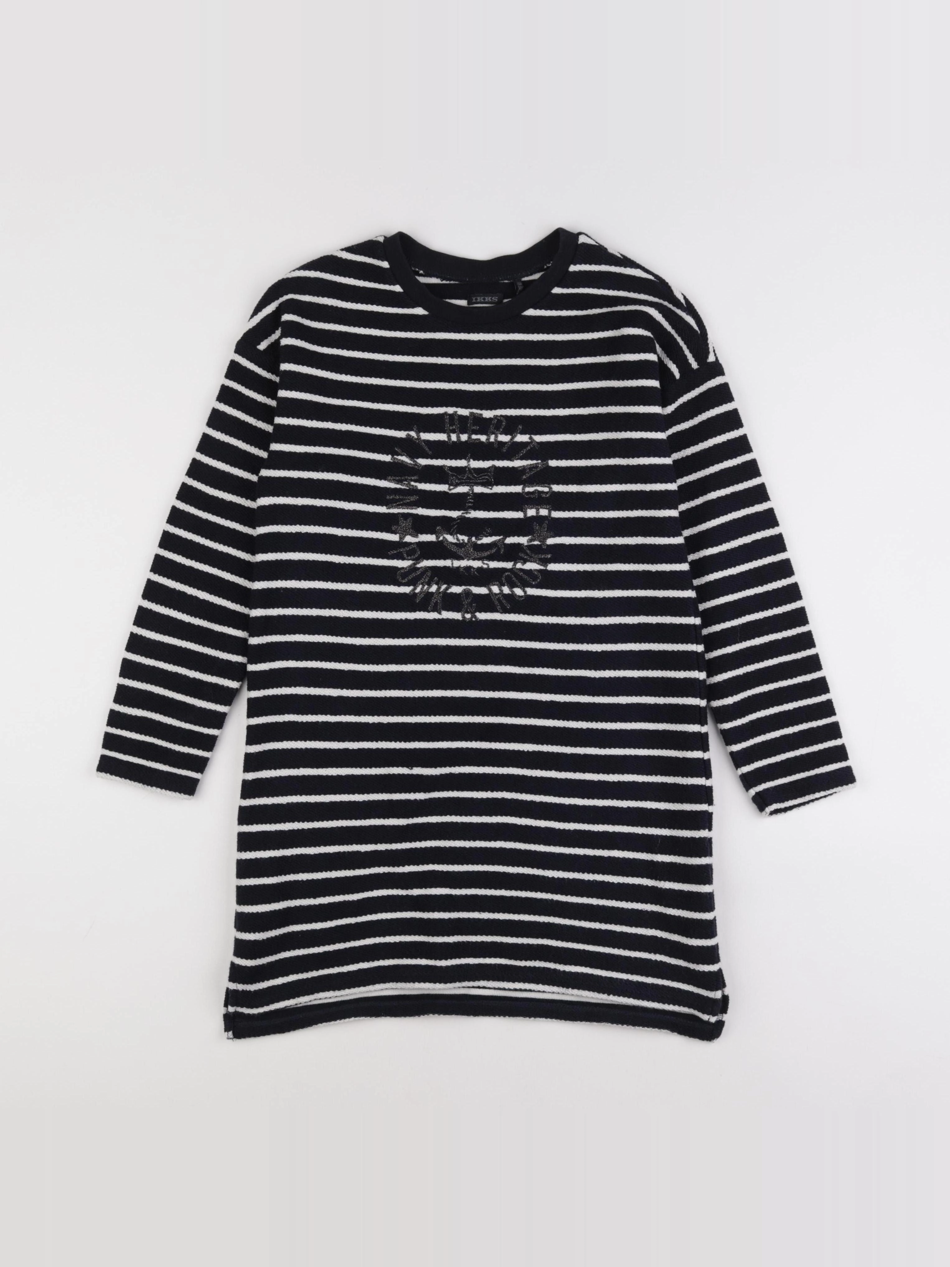IKKS - robe bleu - 10 ans