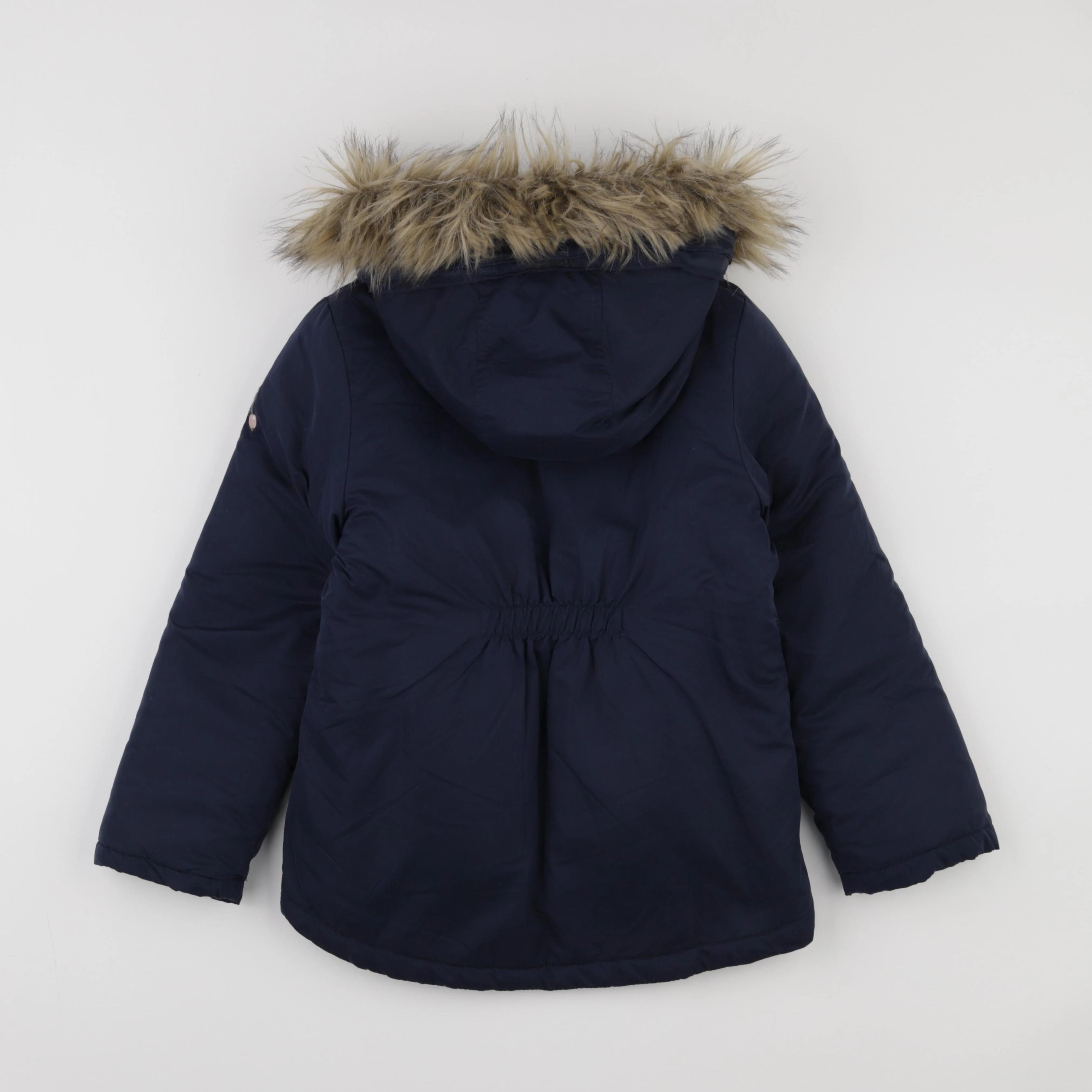 Vertbaudet - parka bleu - 8 ans