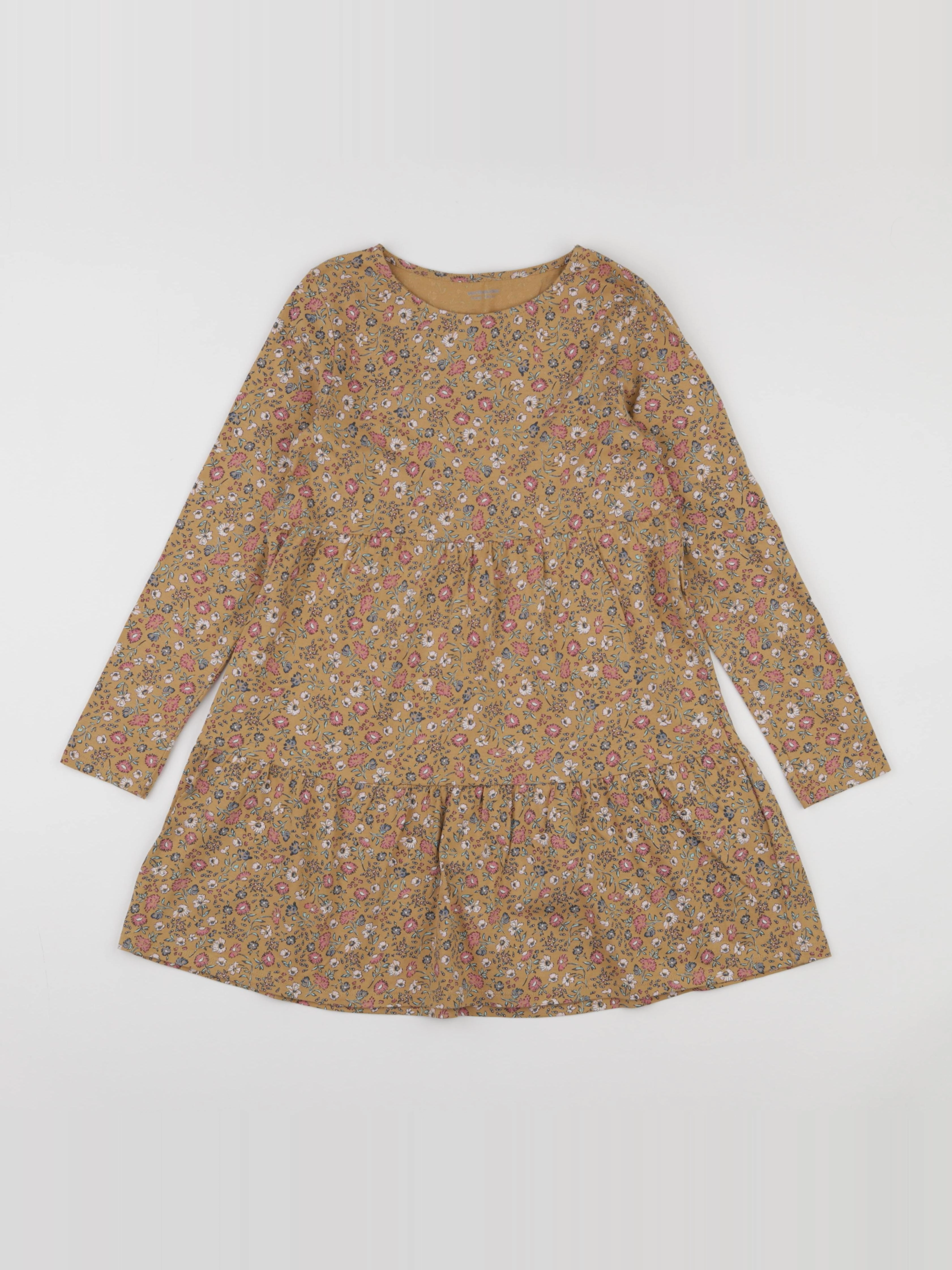 Vertbaudet - robe marron - 8 ans