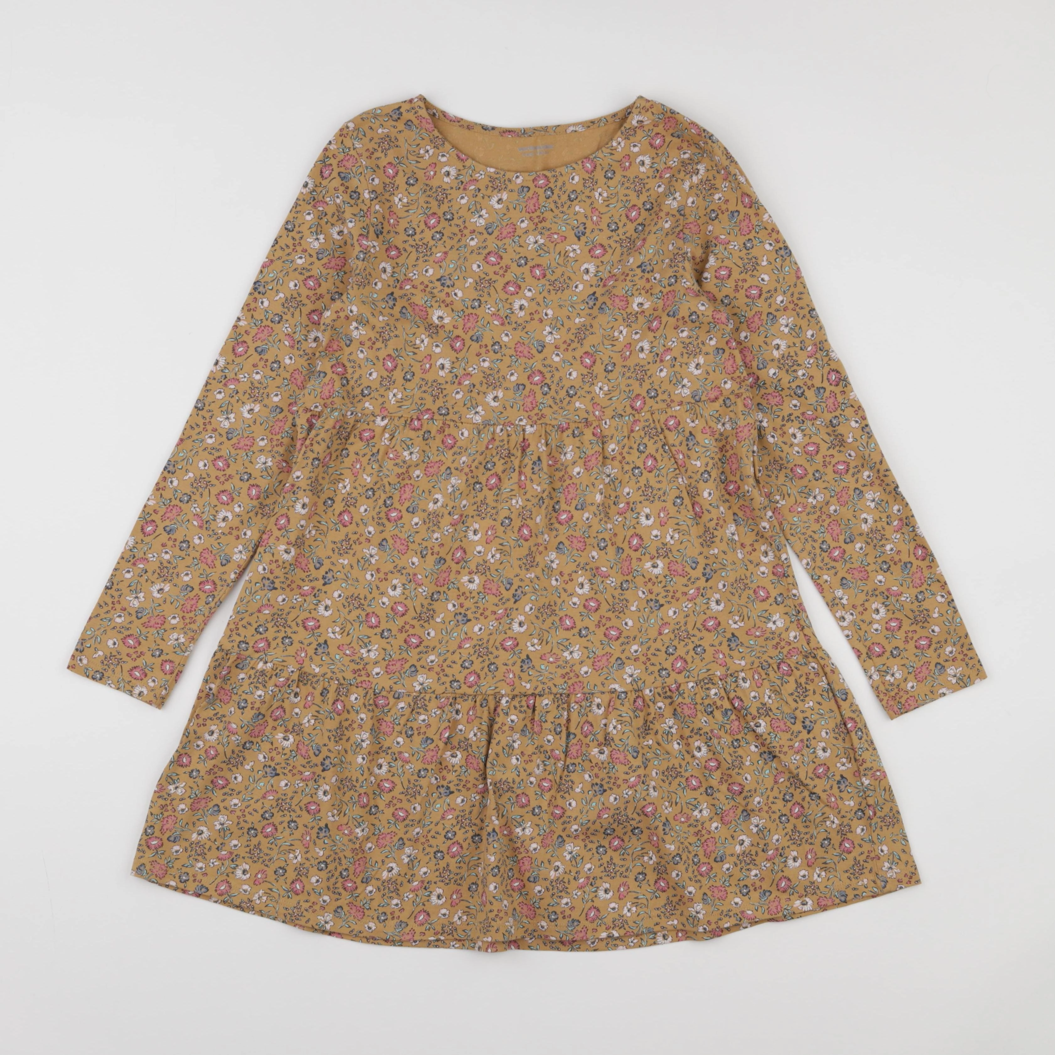 Vertbaudet - robe marron - 8 ans