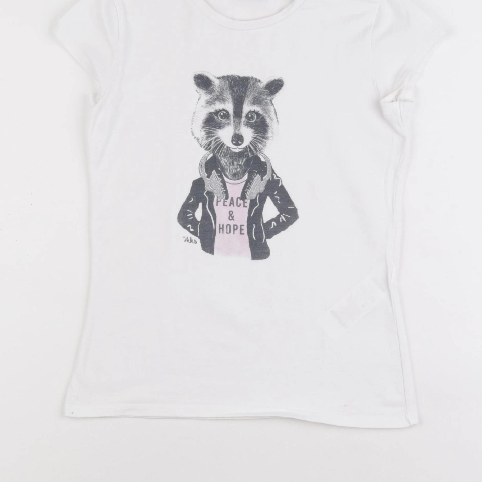 IKKS - tee-shirt blanc - 10 ans