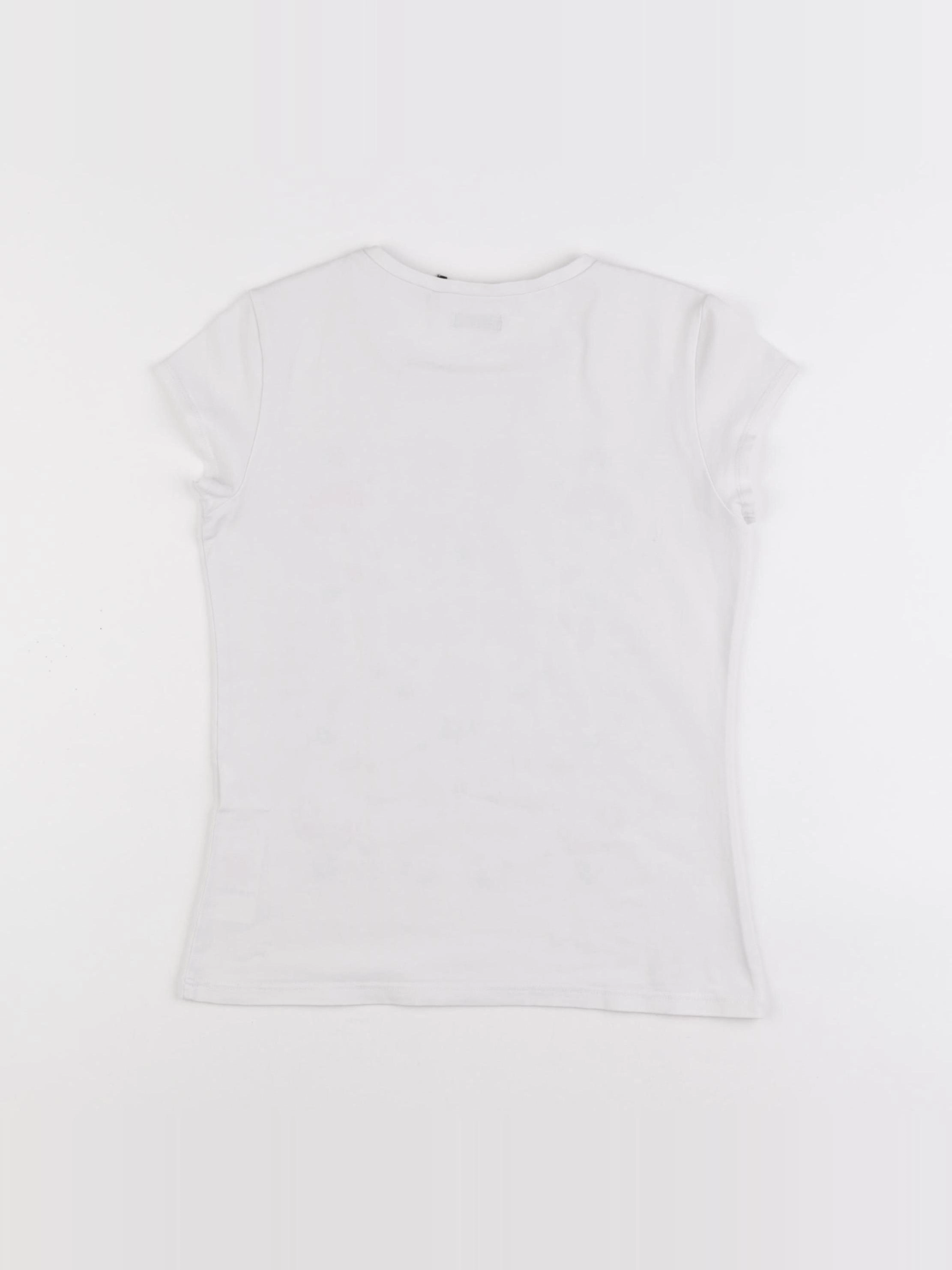 IKKS - tee-shirt blanc - 10 ans