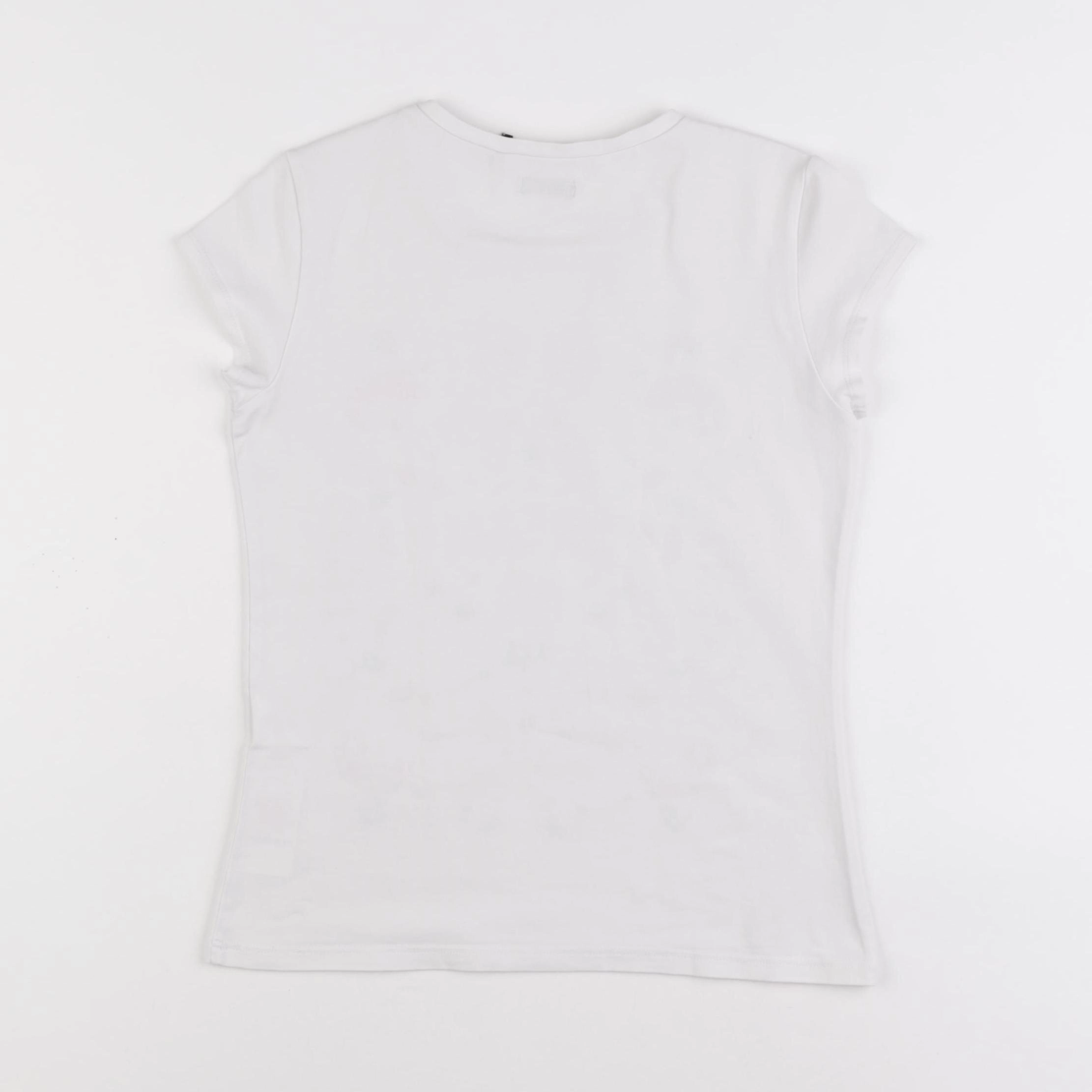 IKKS - tee-shirt blanc - 10 ans