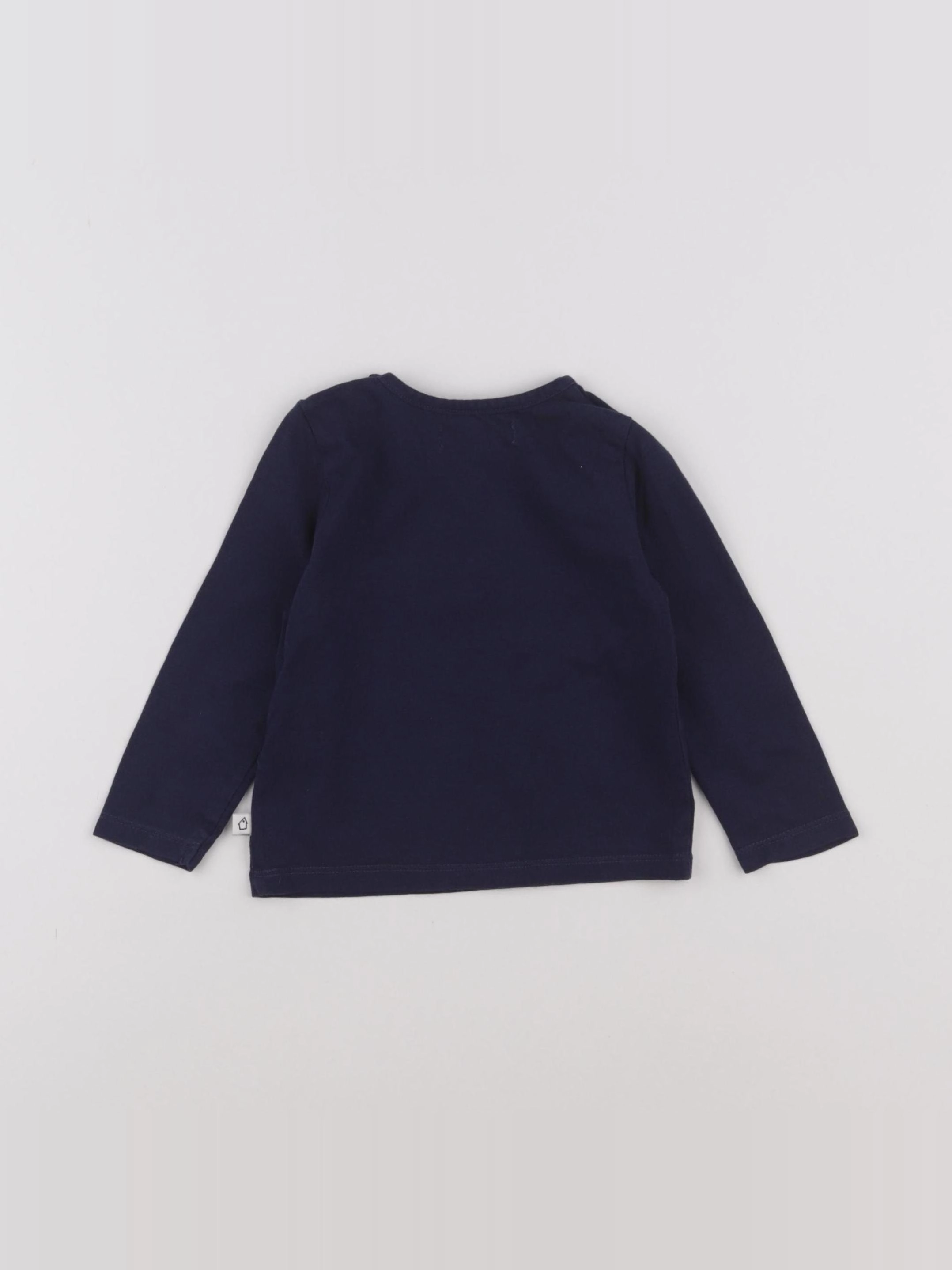 Cadet Rousselle - tee-shirt bleu - 12 mois