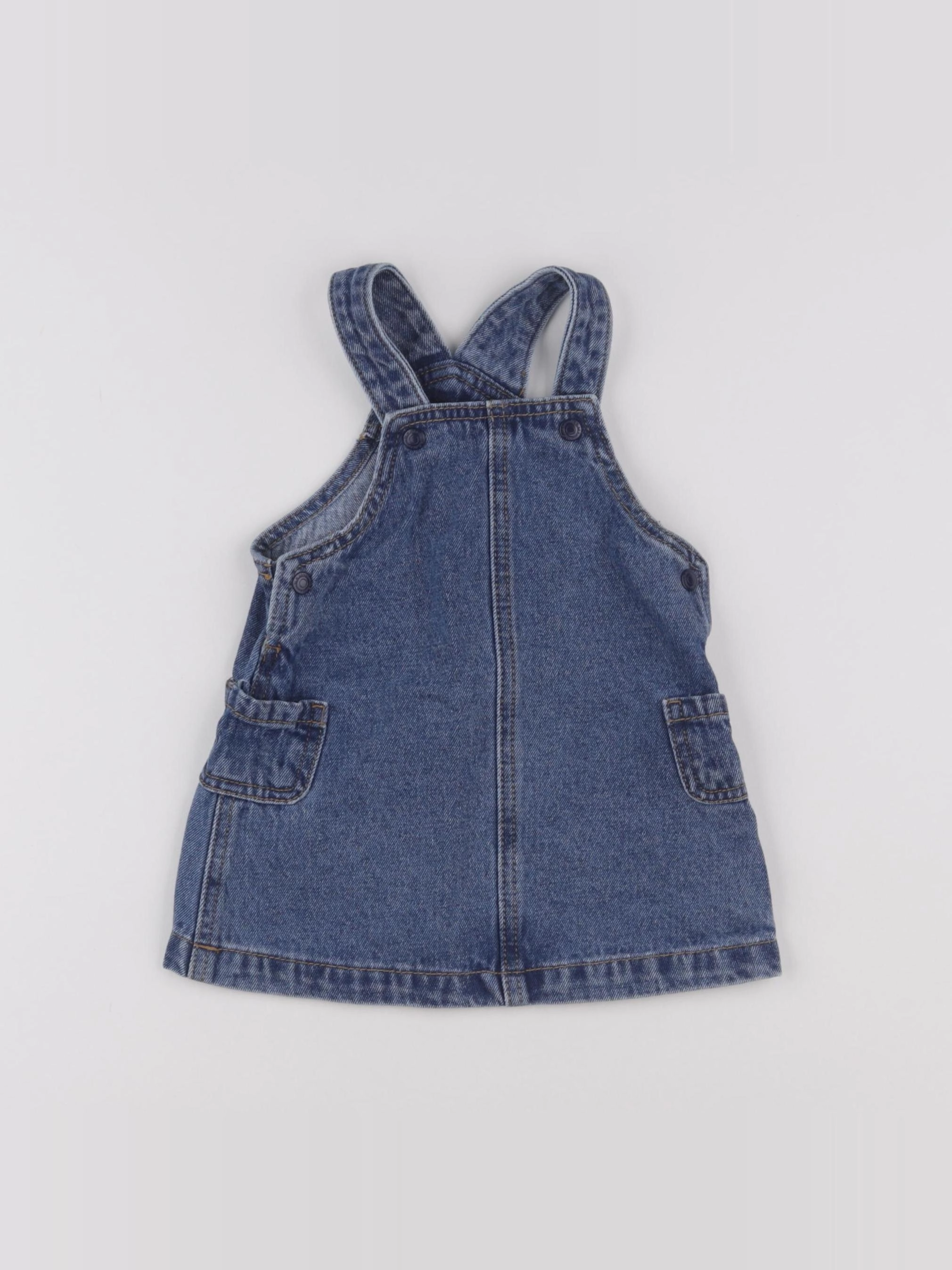 Cadet Rousselle - robe bleu - 12 mois