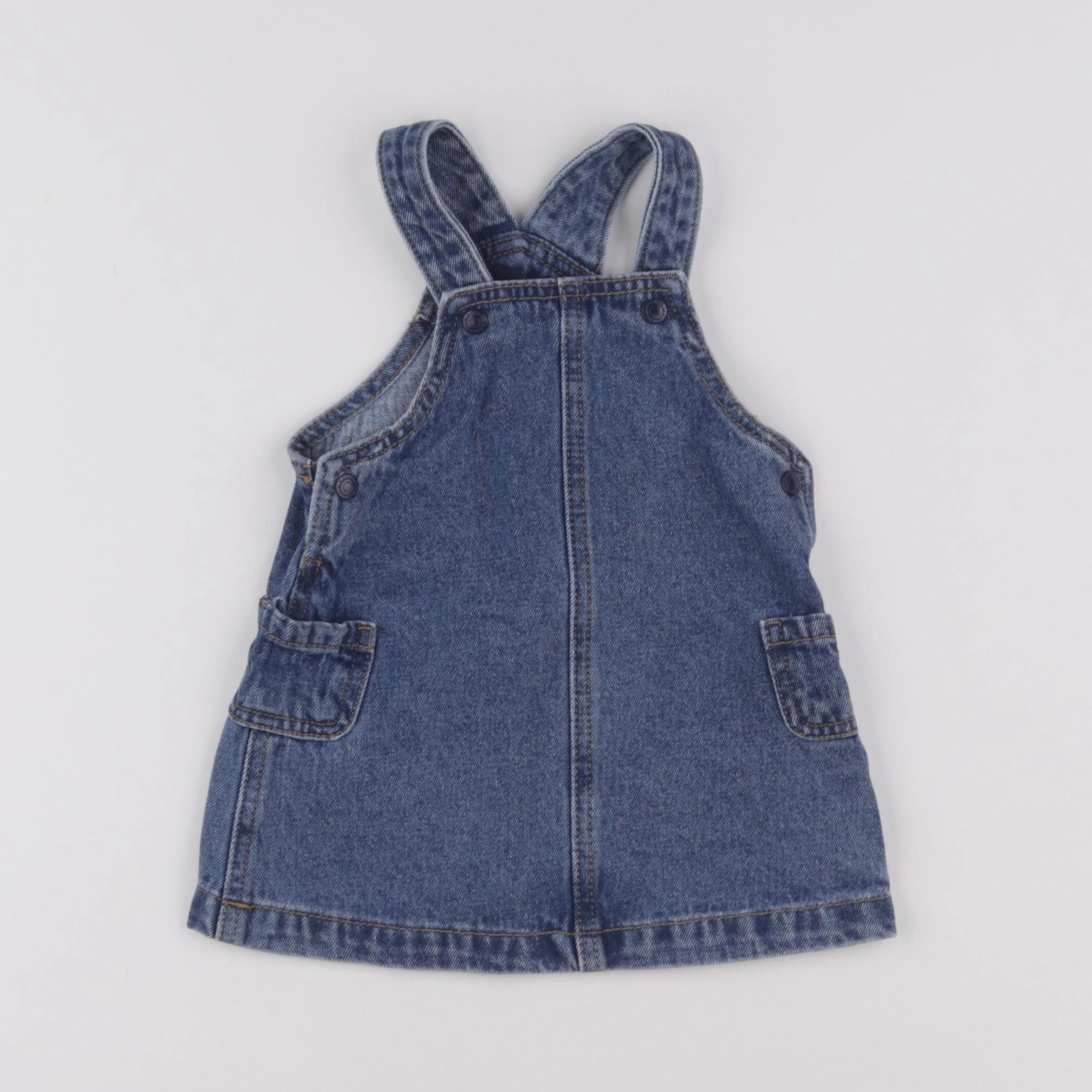 Cadet Rousselle - robe bleu - 12 mois