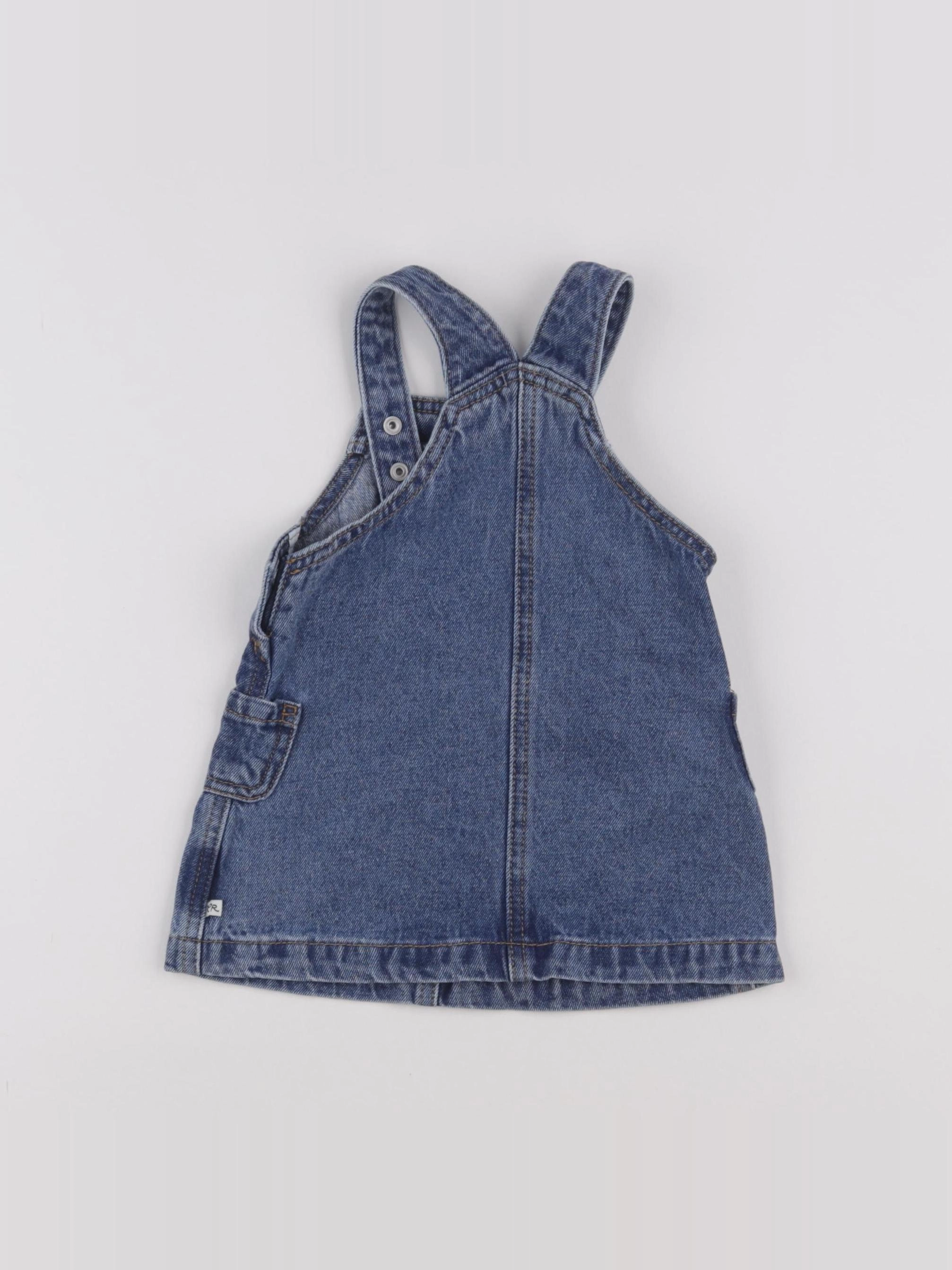 Cadet Rousselle - robe bleu - 12 mois