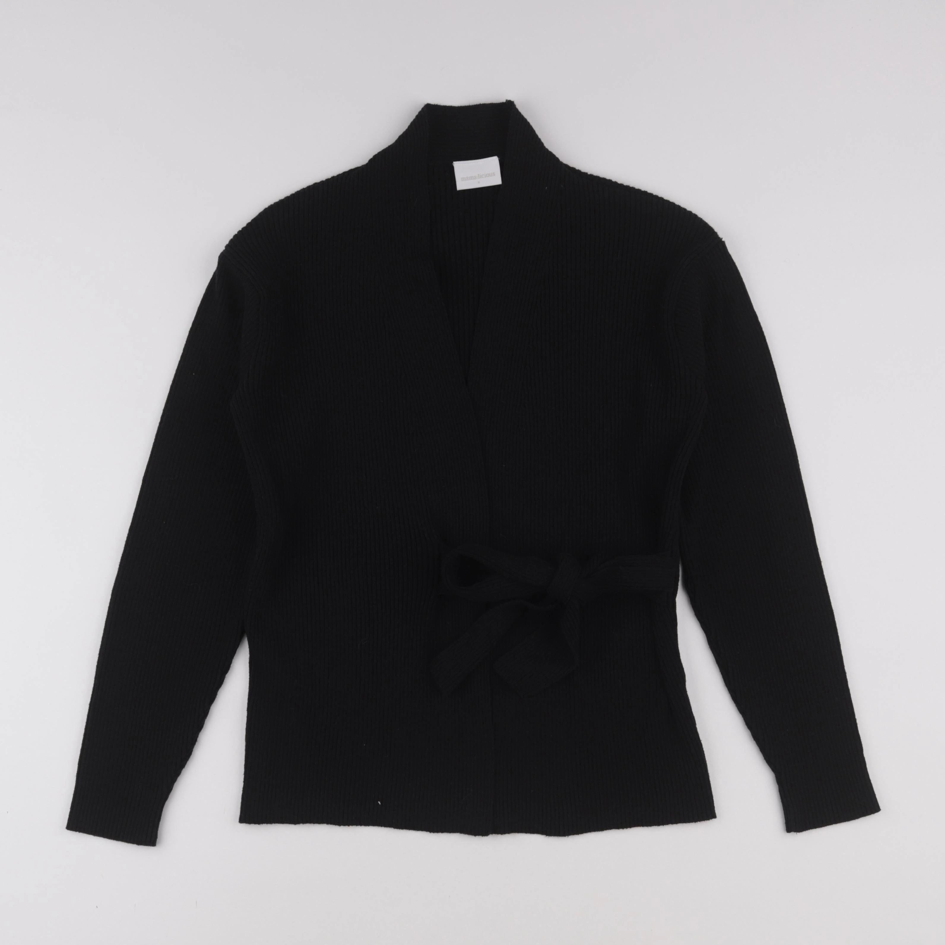 Mamalicious - gilet grossesse noir - s