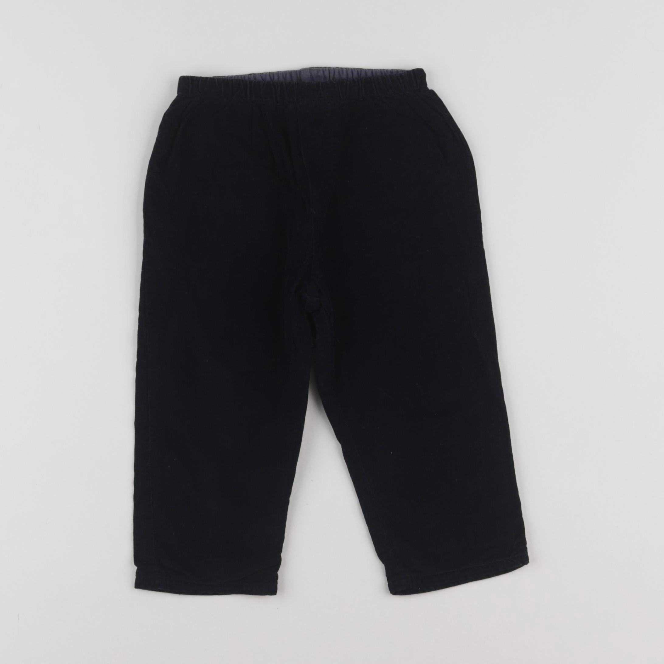 Jacadi - pantalon doublé bleu - 18 mois